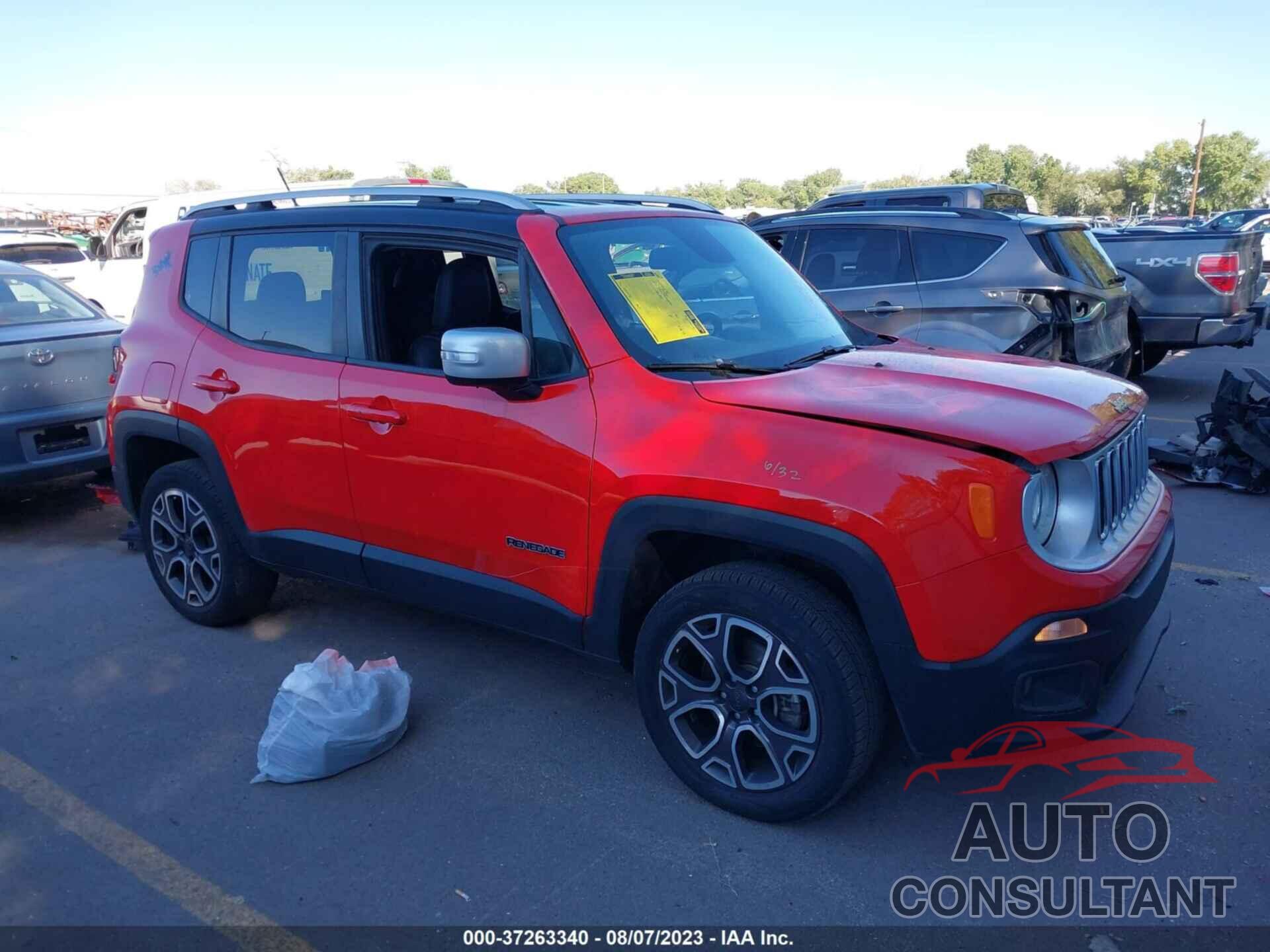 JEEP RENEGADE 2016 - ZACCJBDT4GPC48556