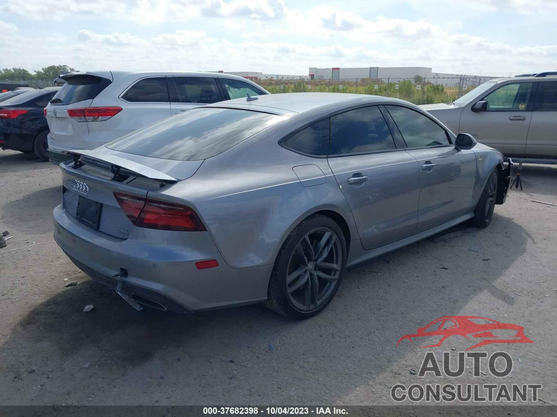 AUDI A7 2016 - WAU2GAFC2GN022877