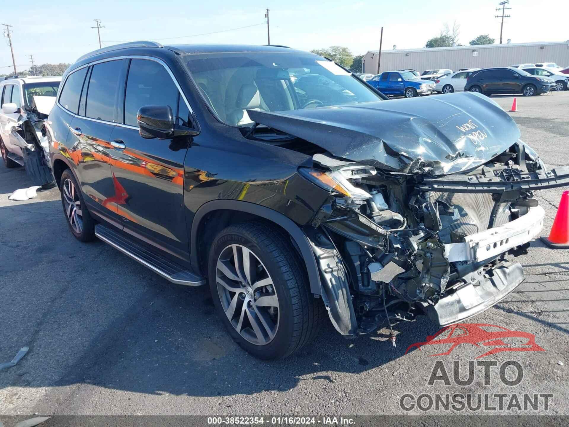 HONDA PILOT 2017 - 5FNYF5H92HB014738