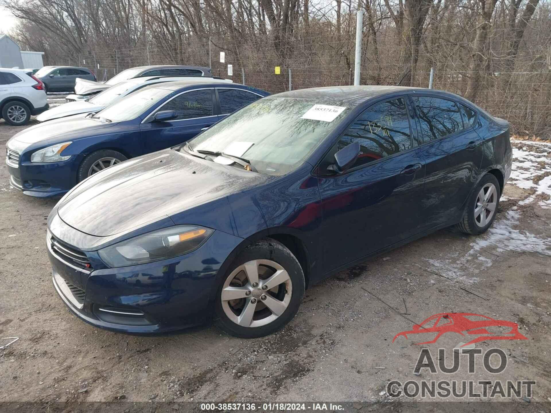 DODGE DART 2016 - 1C3CDFBB7GD689254