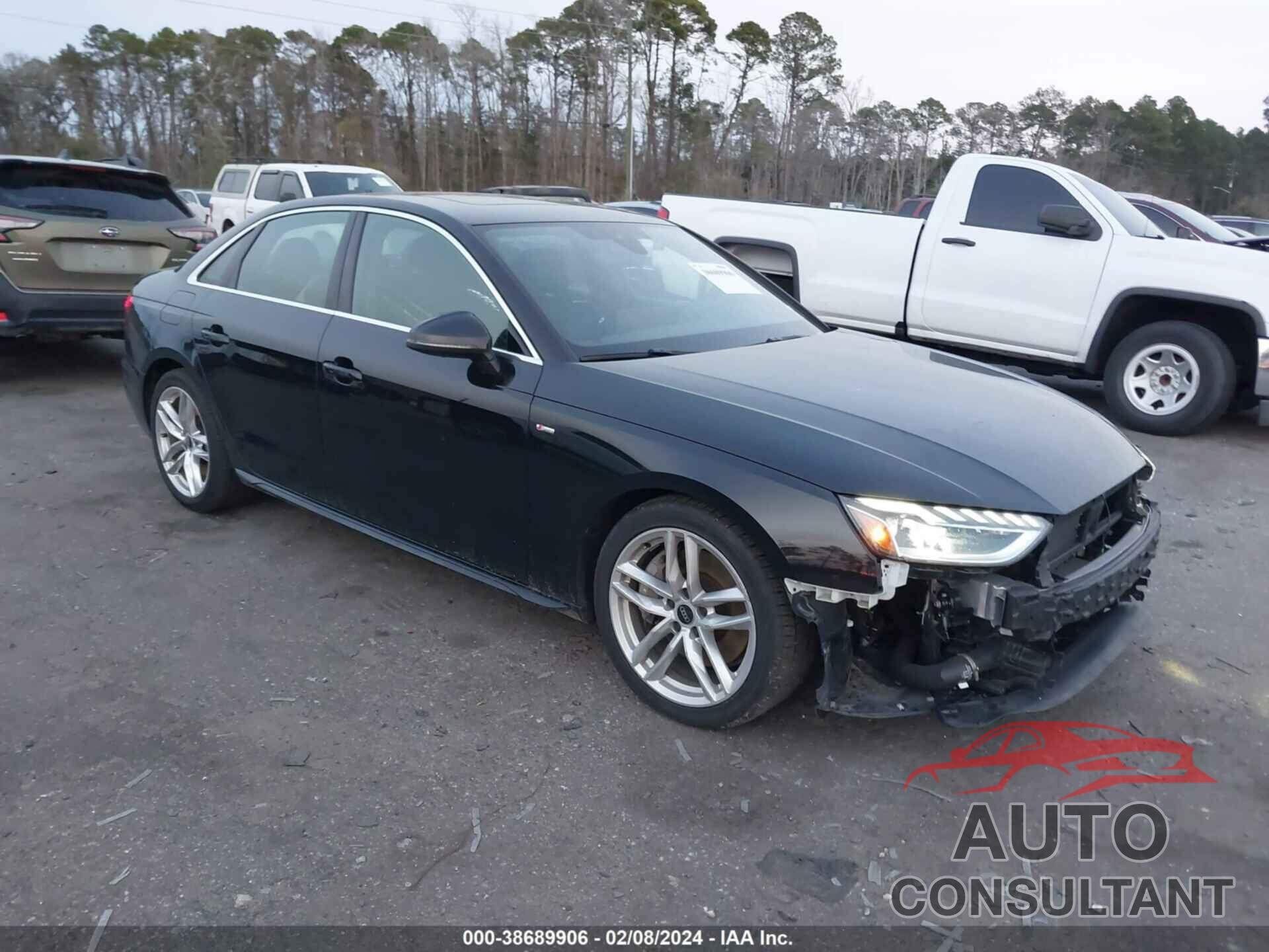 AUDI A4 2022 - WAUEAAF48NN013573