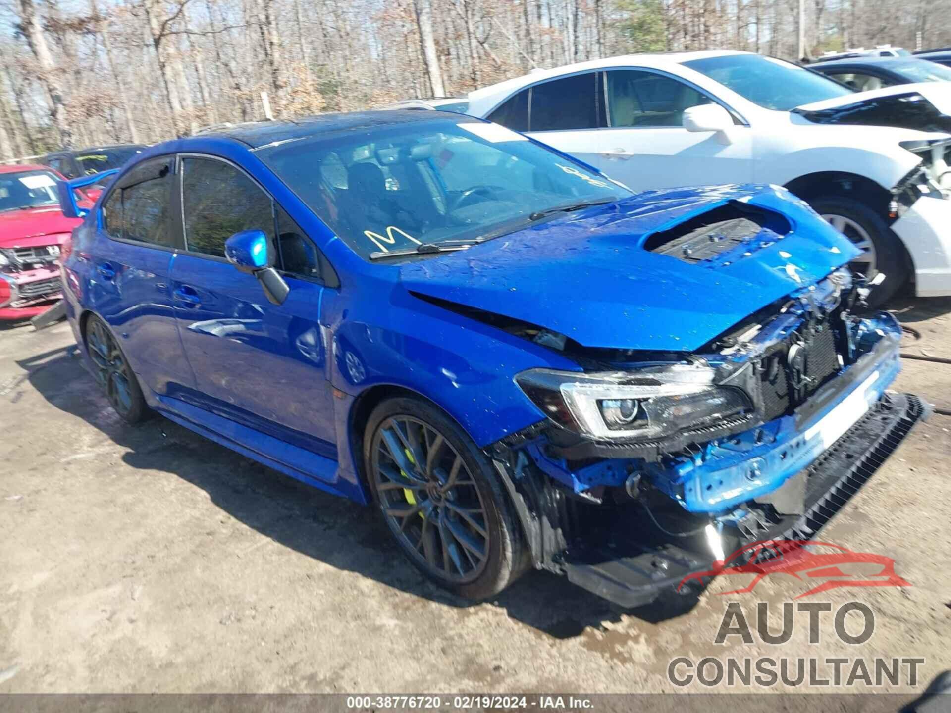 SUBARU WRX STI 2019 - JF1VA2S68K9800307