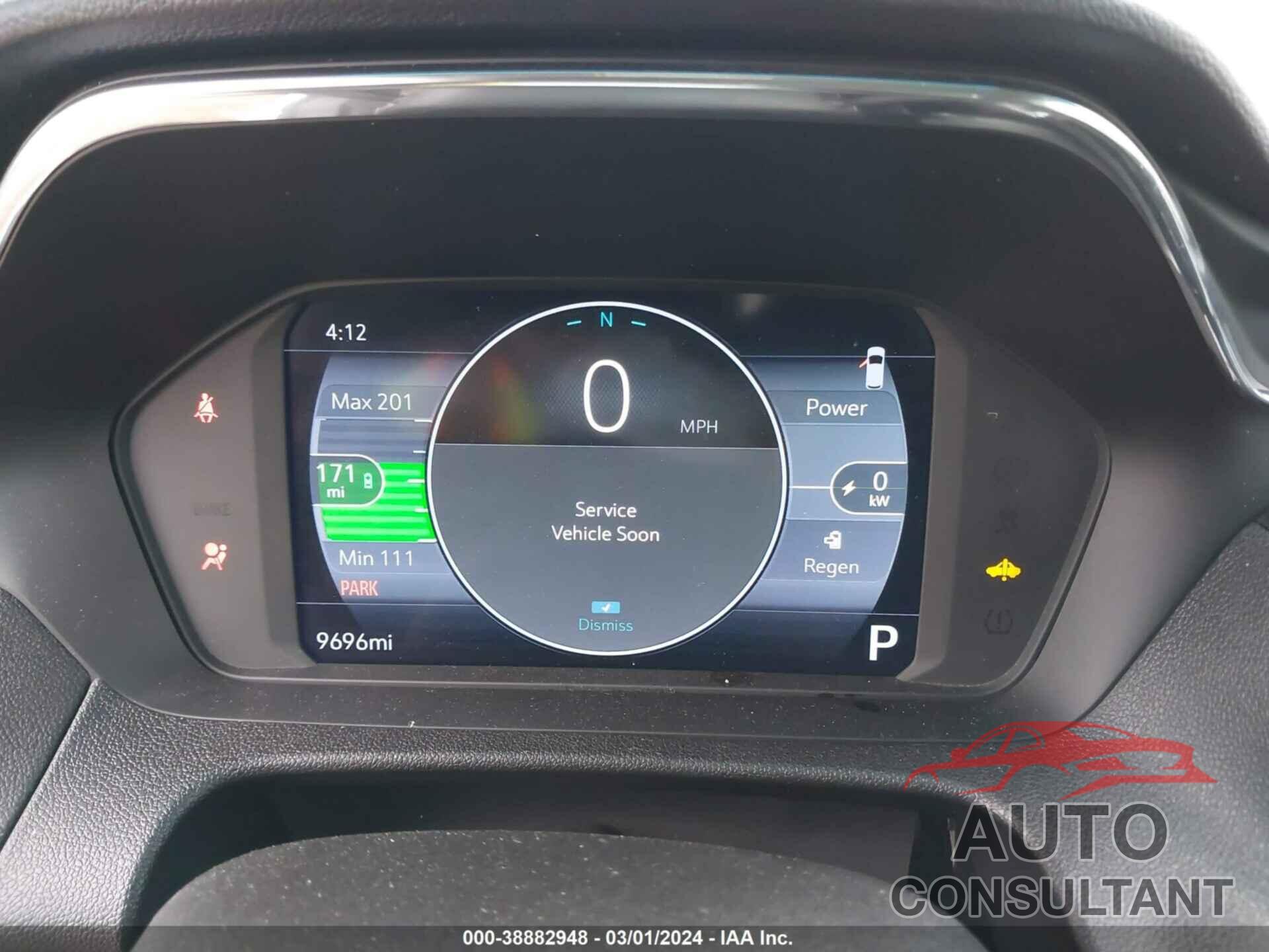 CHEVROLET BOLT EV 2023 - 1GBJF1R07P4123264