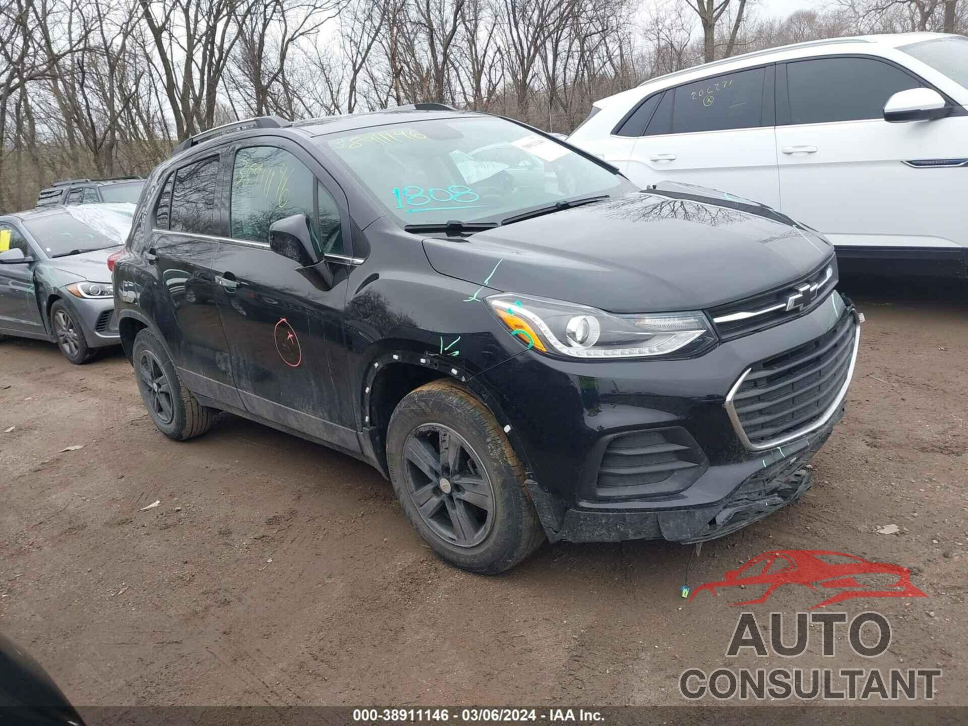 CHEVROLET TRAX 2020 - KL7CJLSBXLB084991