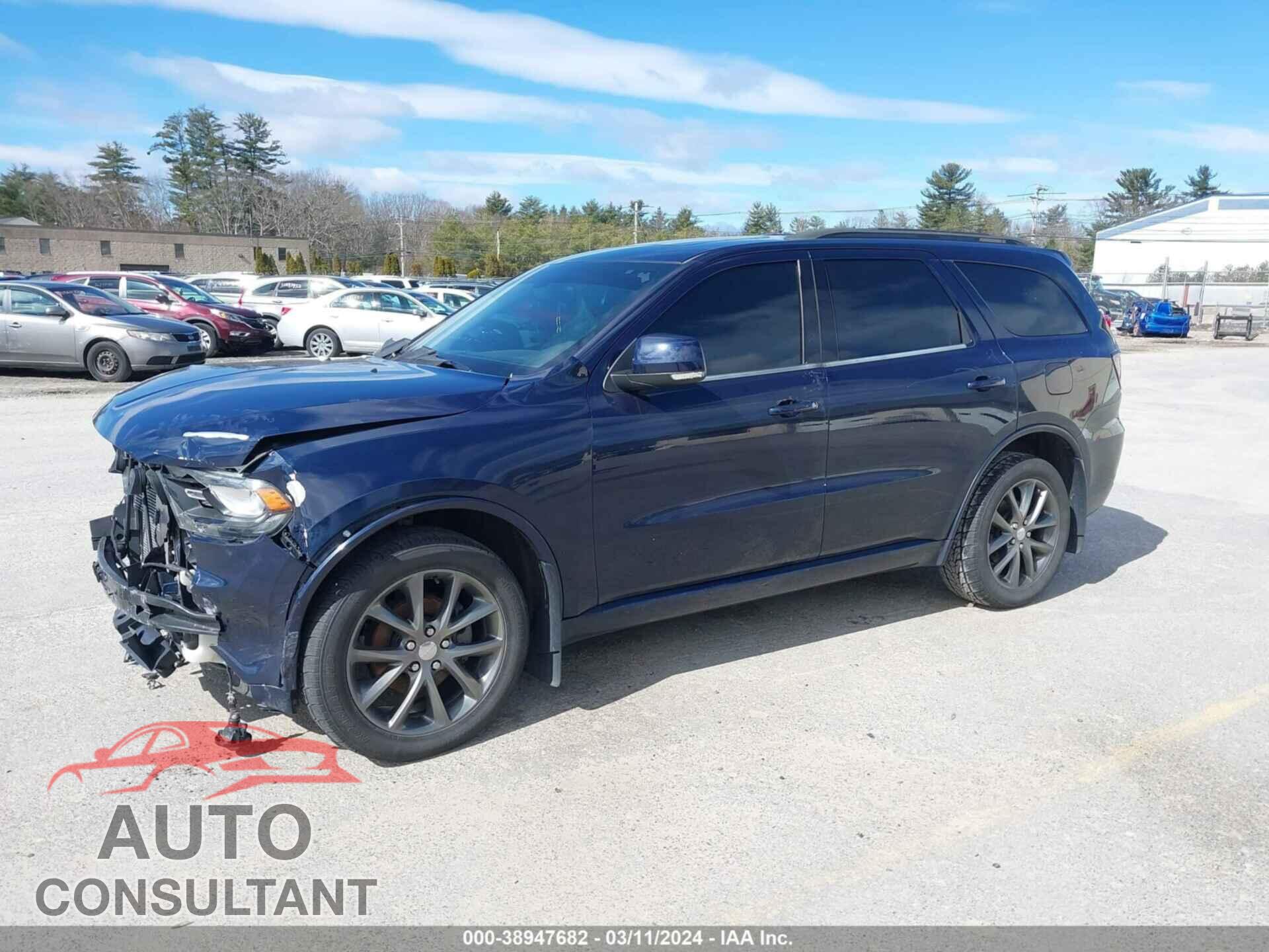 DODGE DURANGO 2017 - 1C4RDJDG2HC839621