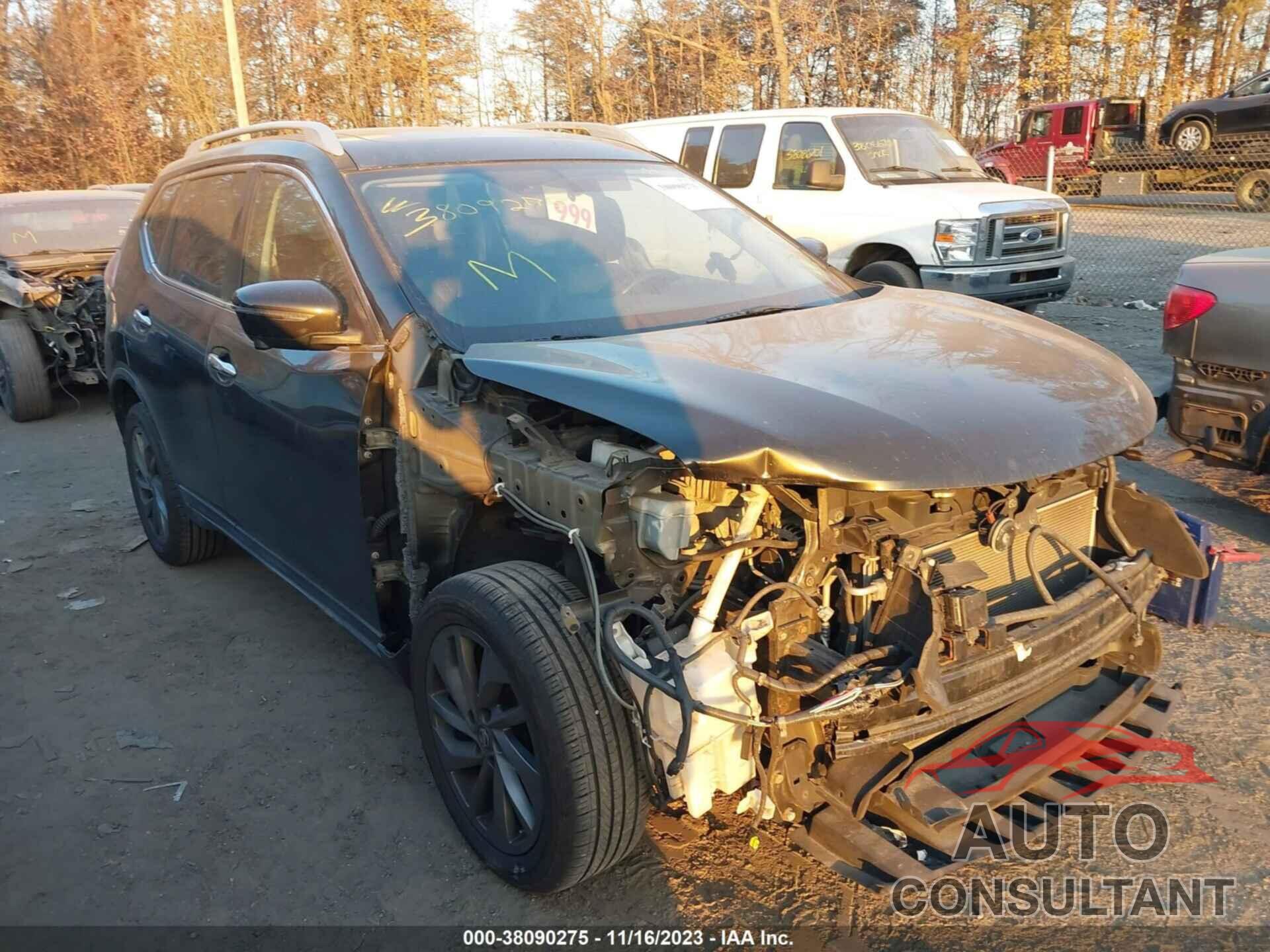 NISSAN ROGUE 2016 - 5N1AT2MV0GC744876