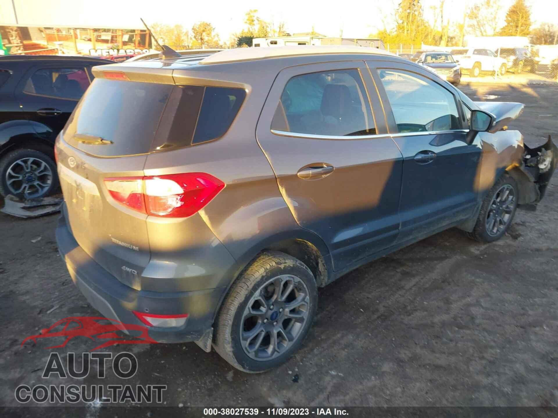 FORD ECOSPORT 2020 - MAJ6S3KL1LC315413