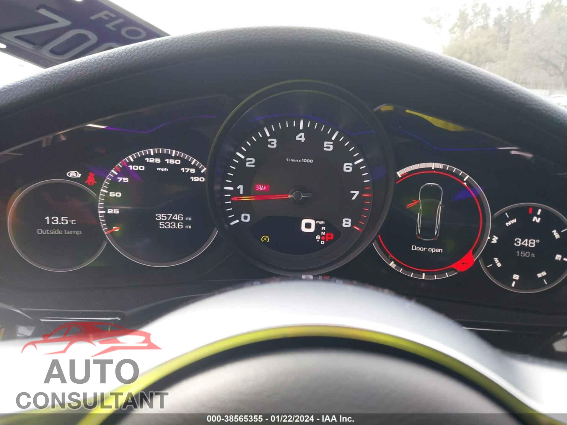PORSCHE PANAMERA 2018 - WP0AA2A72JL103106