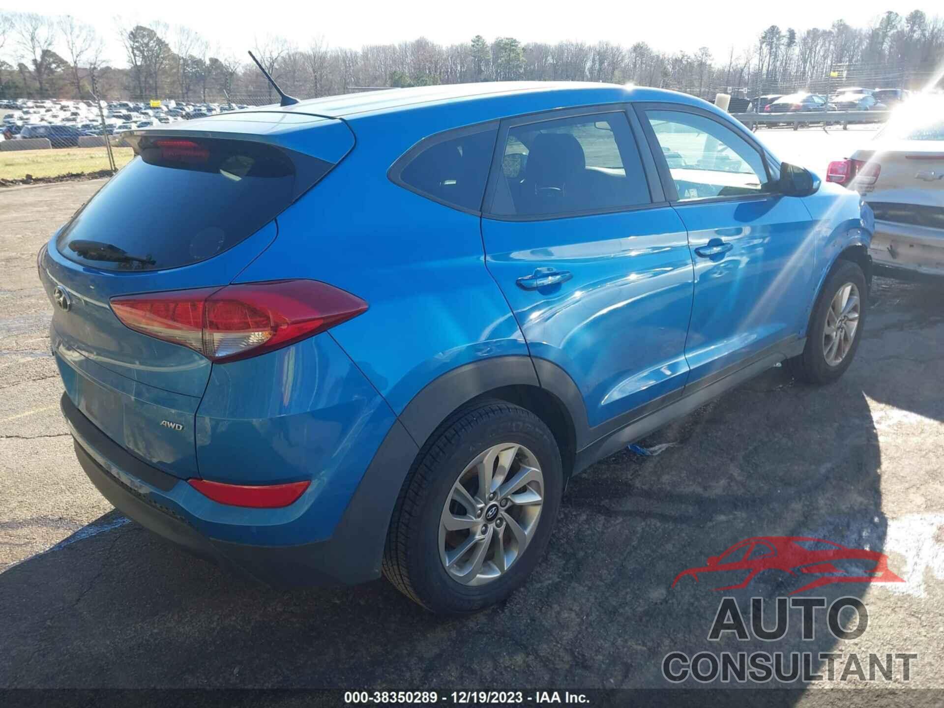 HYUNDAI TUCSON 2018 - KM8J2CA45JU630846