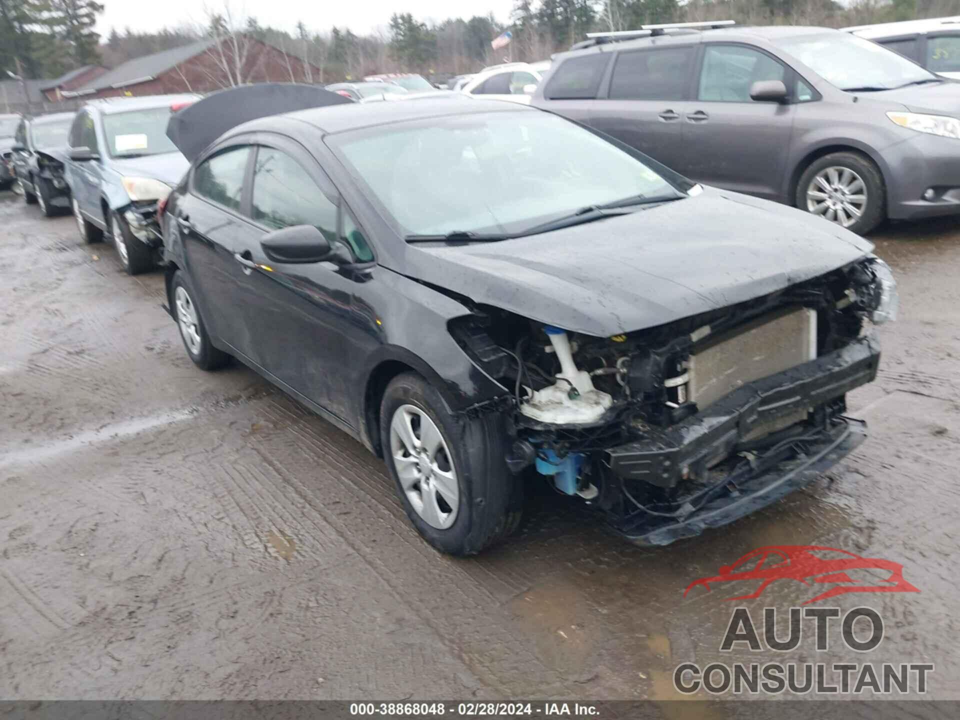 KIA FORTE 2018 - 3KPFK4A7XJE283457