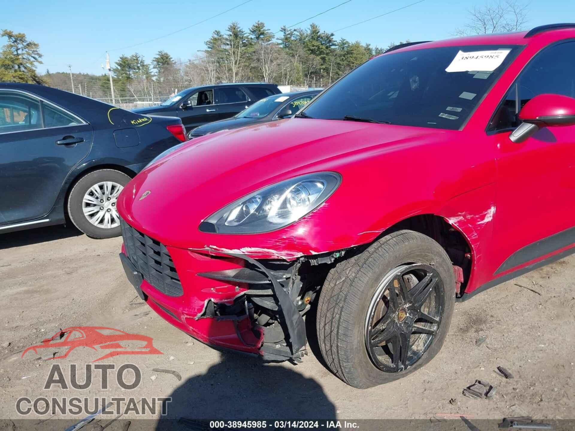 PORSCHE MACAN 2017 - WP1AA2A53HLB09181
