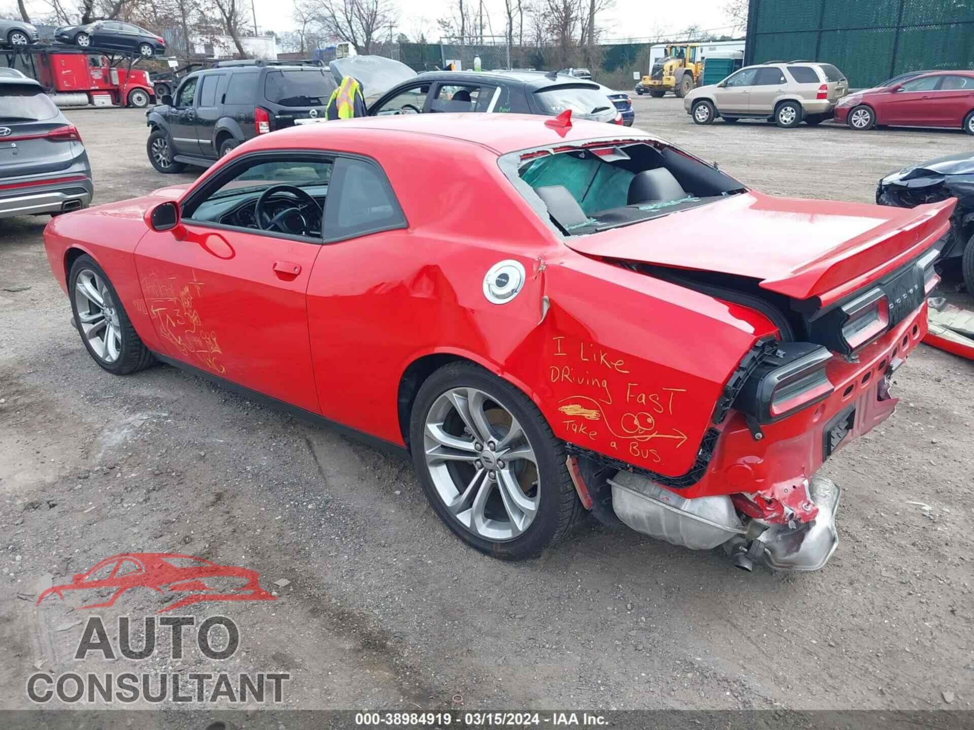 DODGE CHALLENGER 2022 - 2C3CDZJG3NH238711