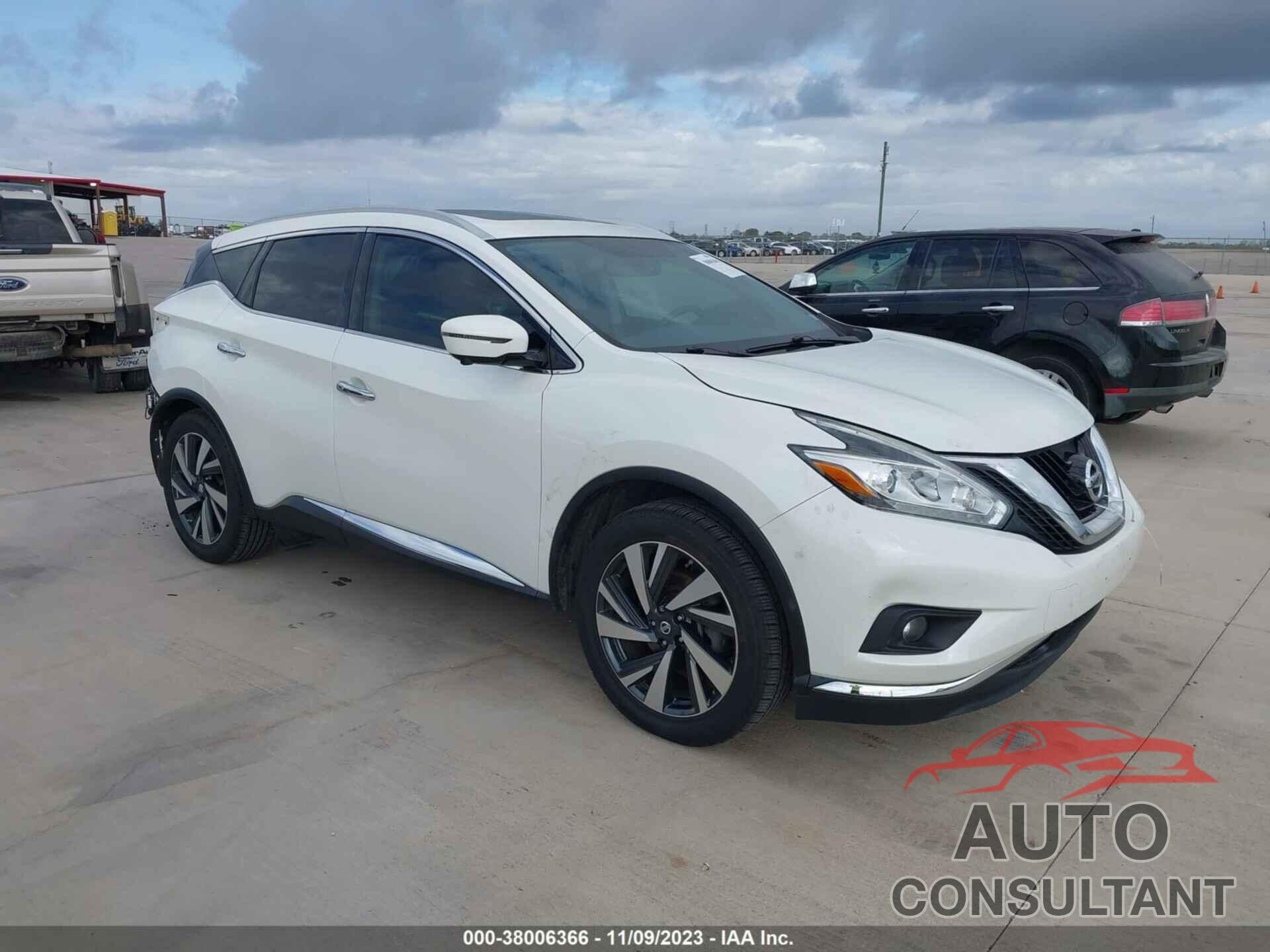 NISSAN MURANO 2016 - 5N1AZ2MG1GN125546