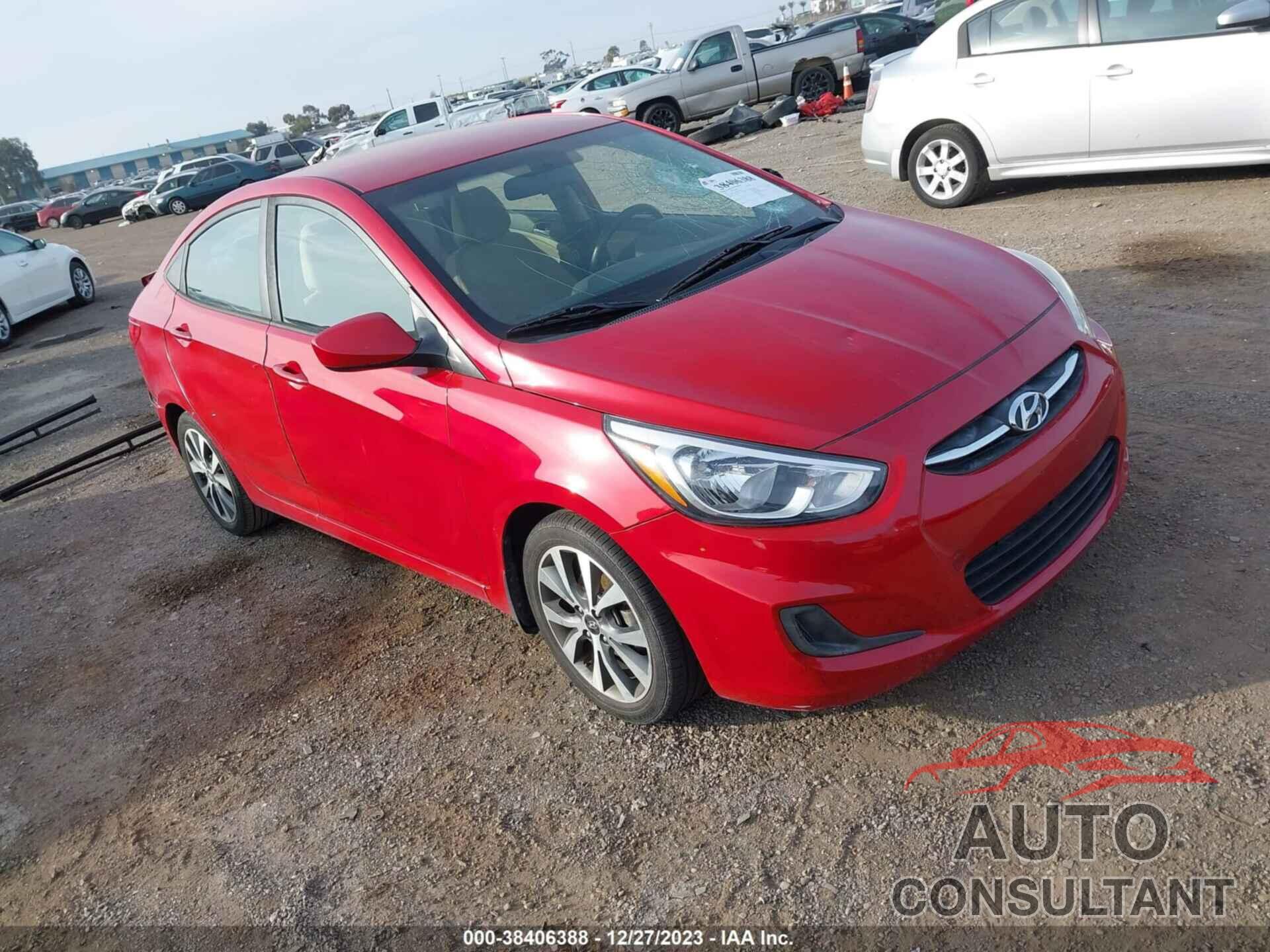 HYUNDAI ACCENT 2017 - KMHCT4AE2HU279358