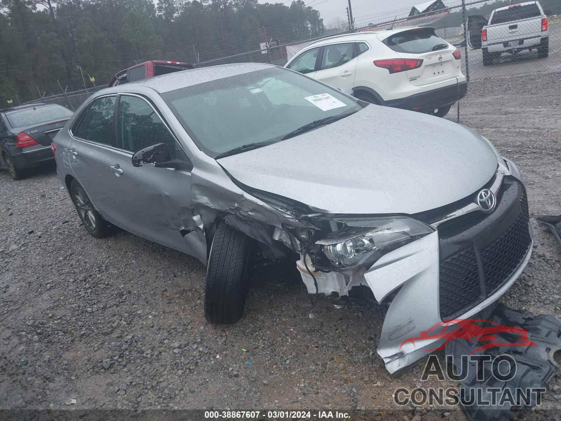 TOYOTA CAMRY 2017 - 4T1BF1FK0HU301194