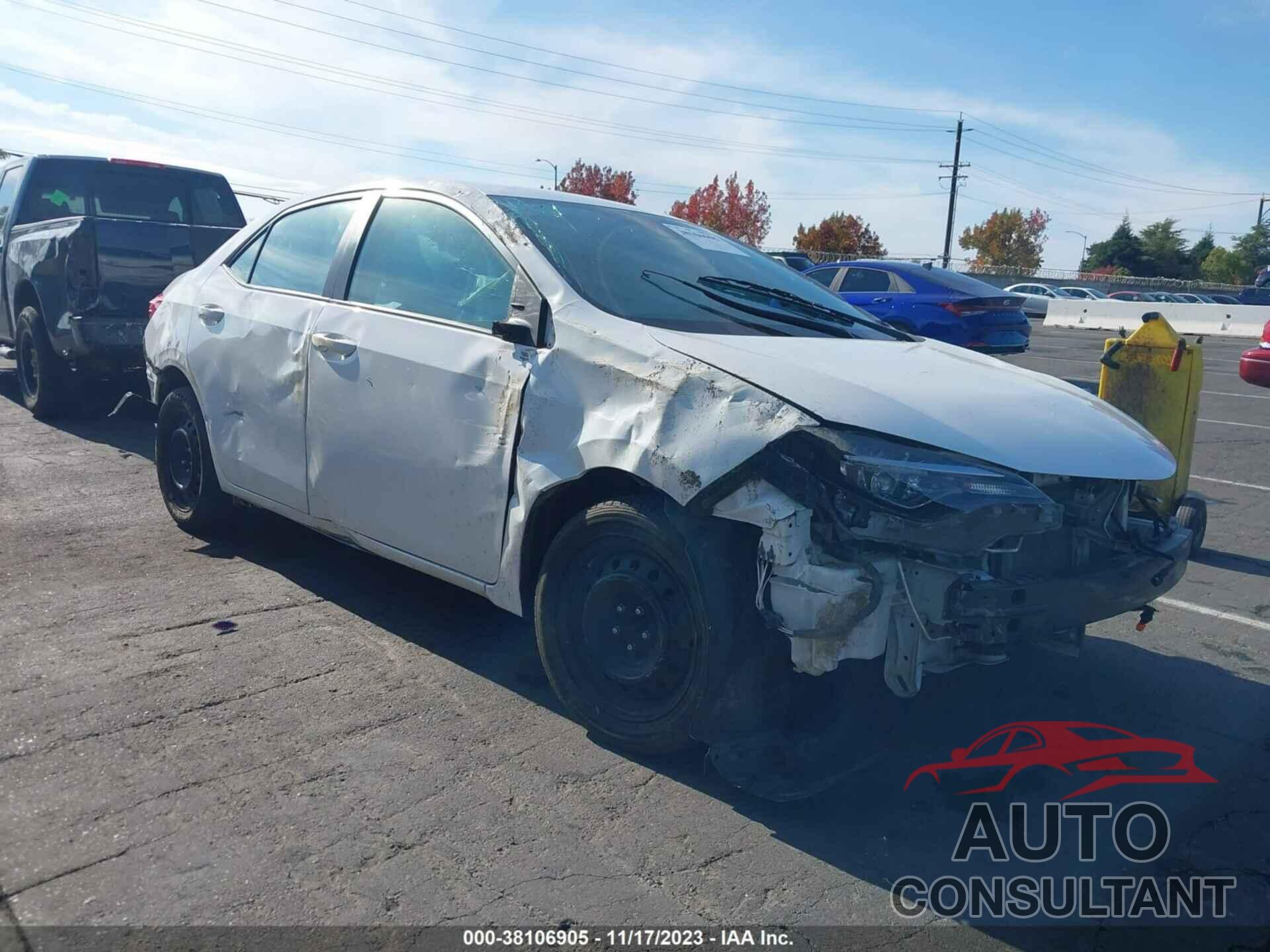 TOYOTA COROLLA 2019 - 5YFBURHE3KP905908