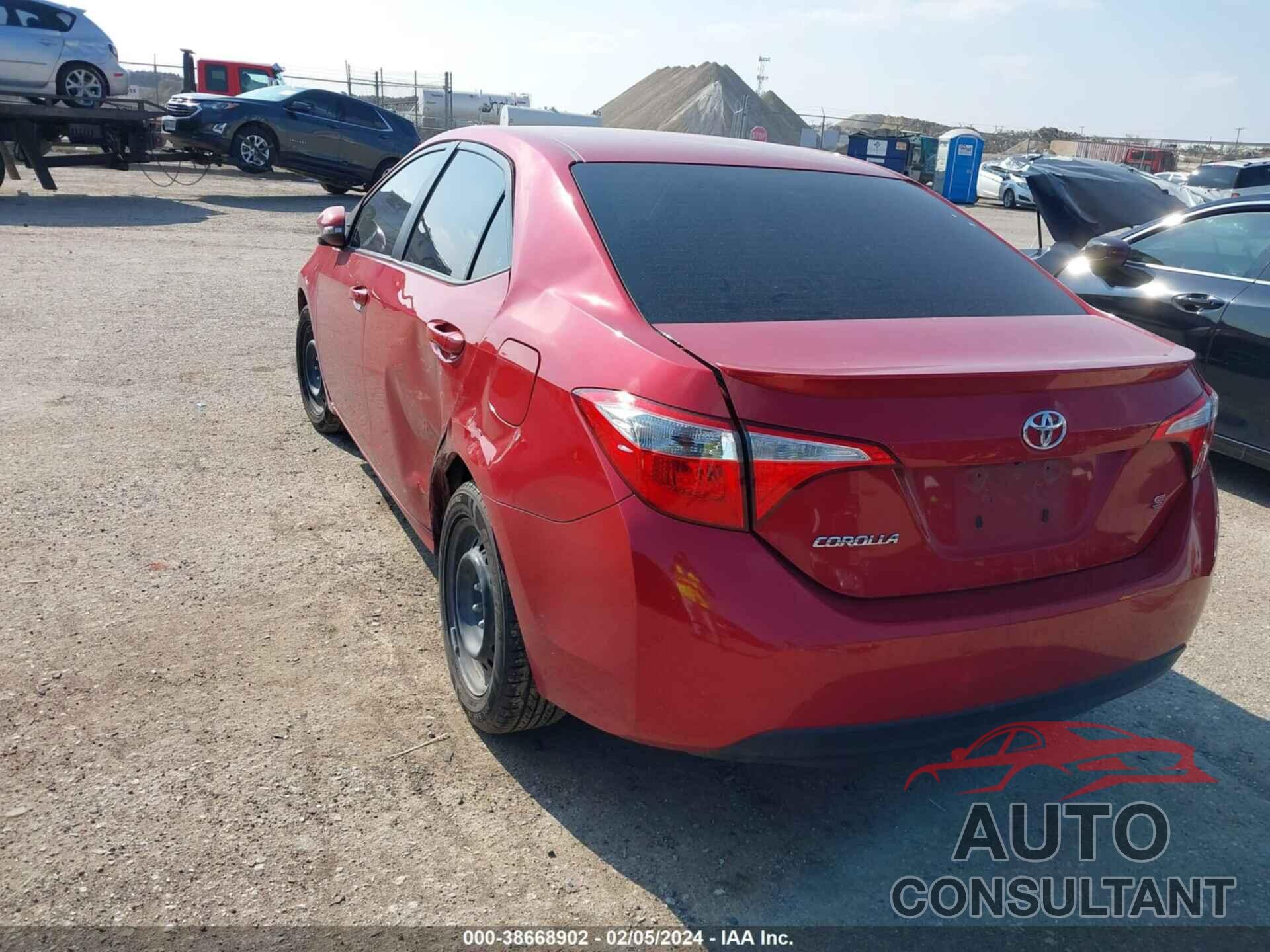 TOYOTA COROLLA 2016 - 2T1BURHE7GC517233