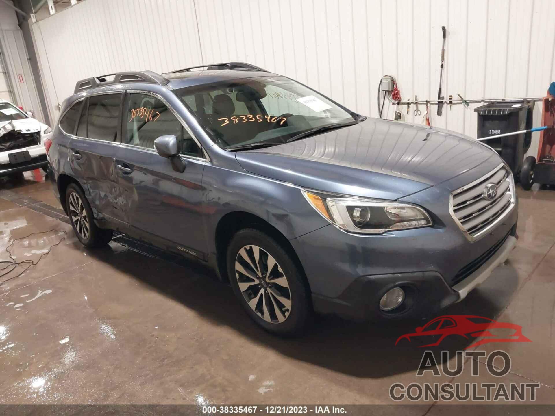 SUBARU OUTBACK 2016 - 4S4BSBNC9G3233526
