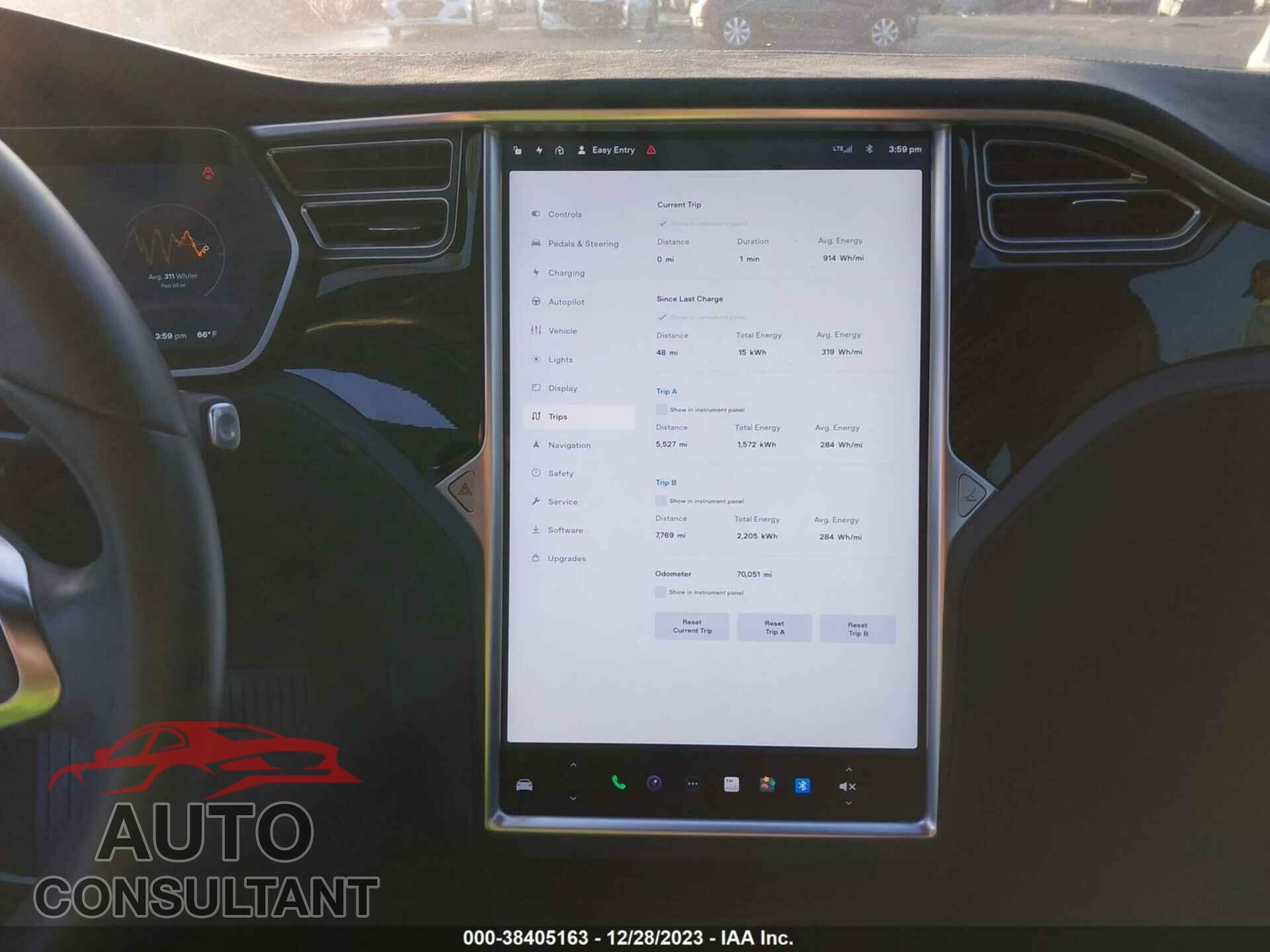 TESLA MODEL S 2016 - 5YJSA1E15GF148573