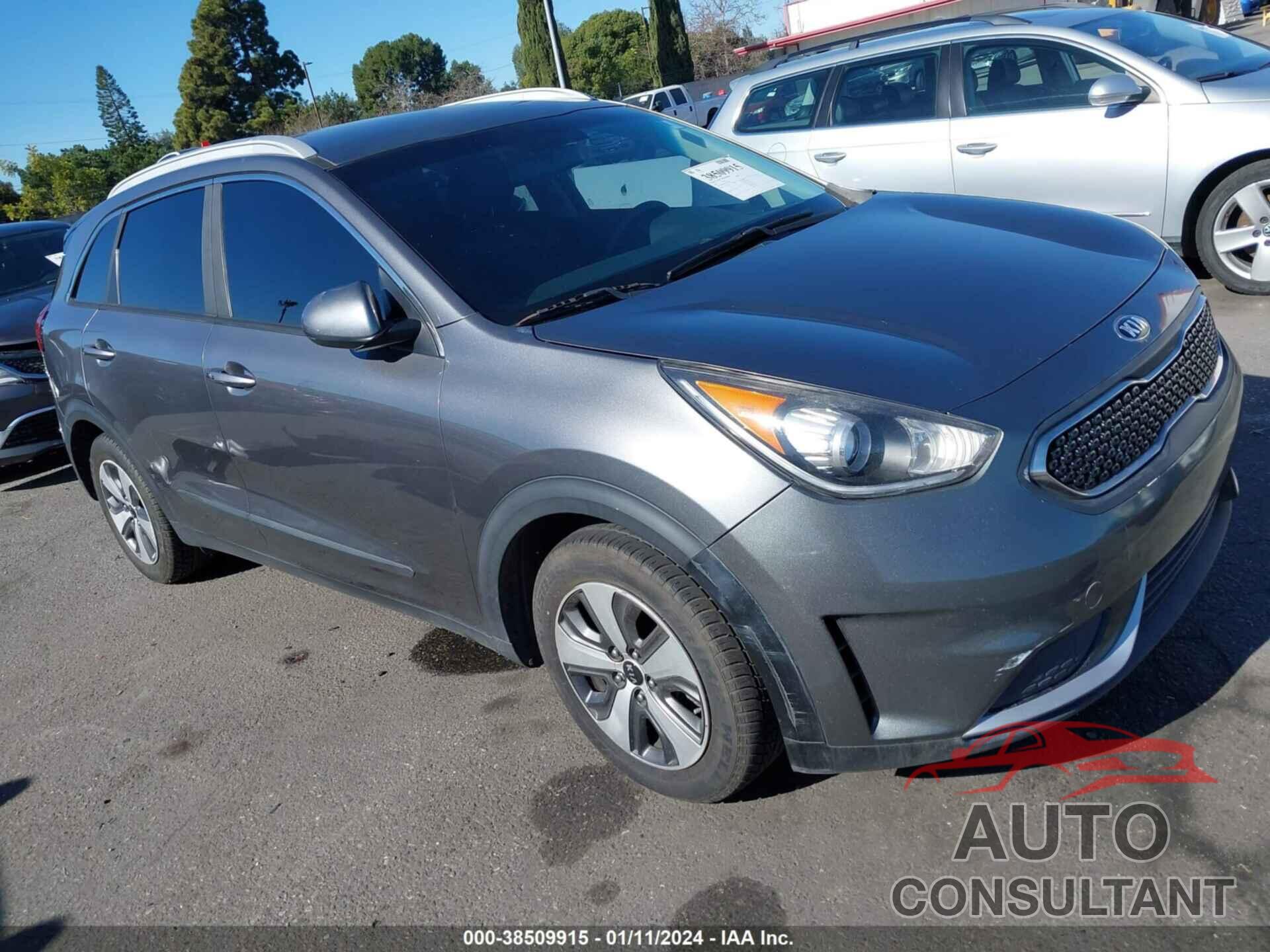 KIA NIRO 2018 - KNDCB3LCXJ5157540