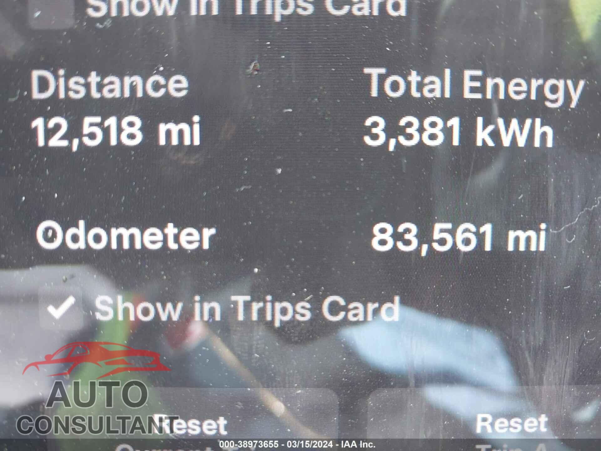 TESLA MODEL 3 2019 - 5YJ3E1EA8KF296511