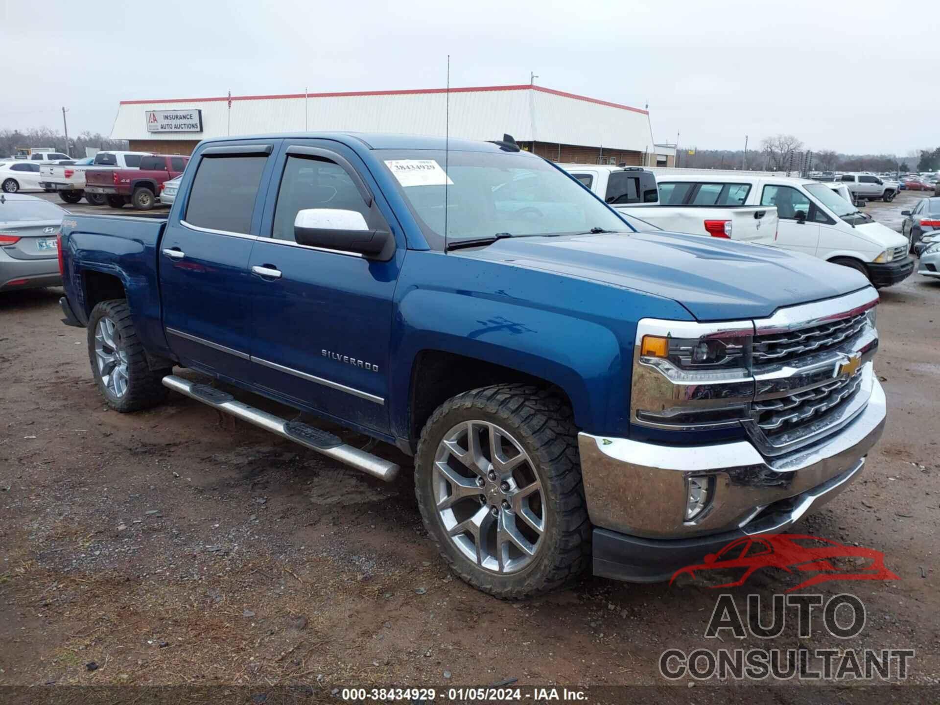 CHEVROLET SILVERADO 1500 2016 - 3GCUKSEC5GG140772