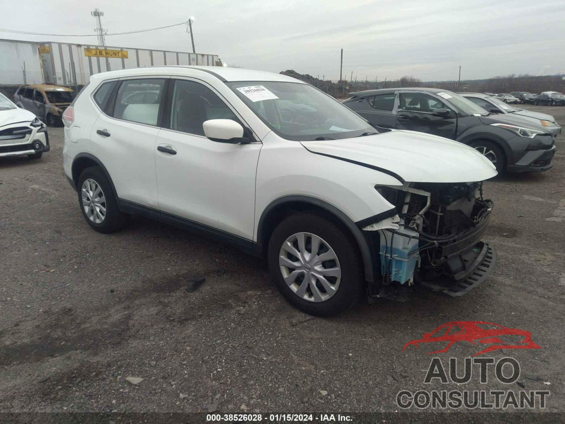 NISSAN ROGUE 2016 - KNMAT2MT6GP704068