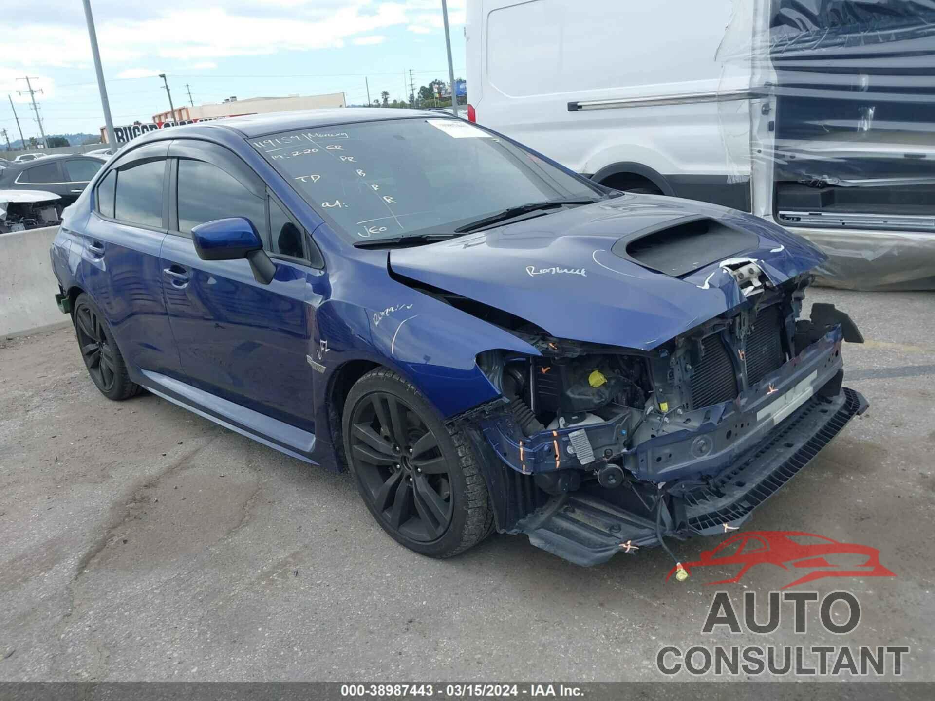 SUBARU WRX 2017 - JF1VA1F64H9829624