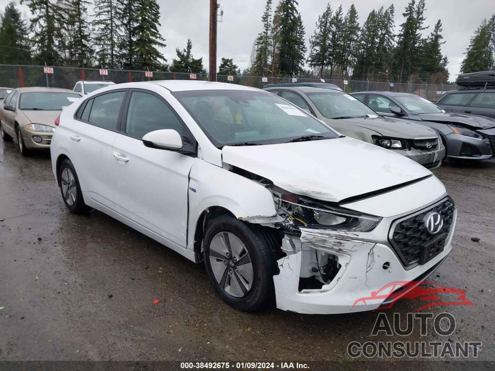 HYUNDAI IONIQ HYBRID 2020 - KMHC65LC3LU237895