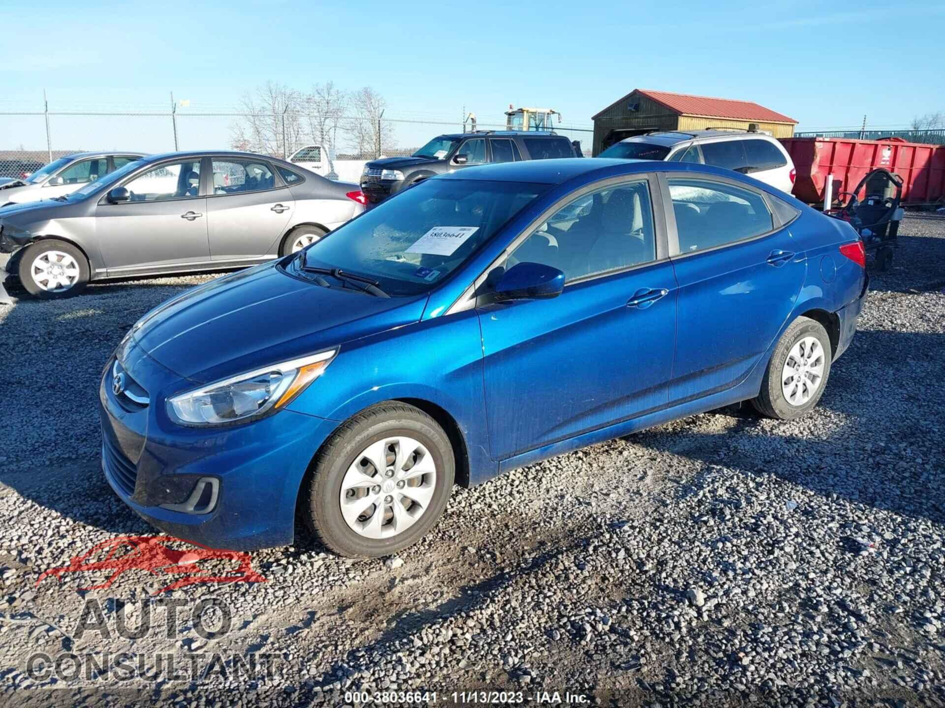 HYUNDAI ACCENT 2017 - KMHCT4AE4HU309539