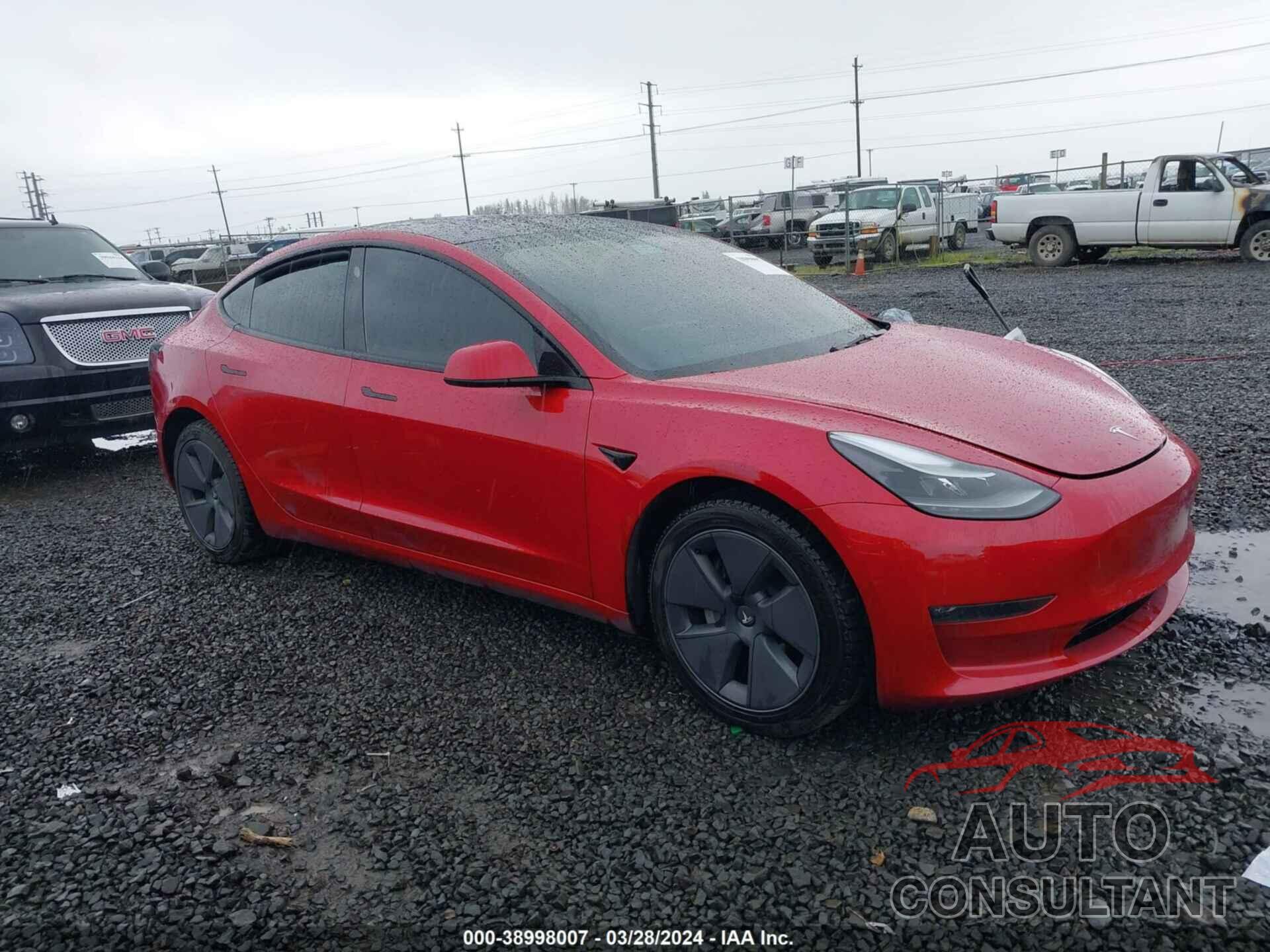 TESLA MODEL 3 2022 - 5YJ3E1EB2NF103671