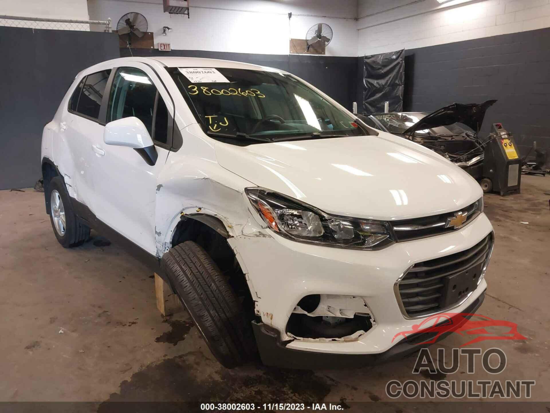 CHEVROLET TRAX 2021 - KL7CJNSB3MB341521