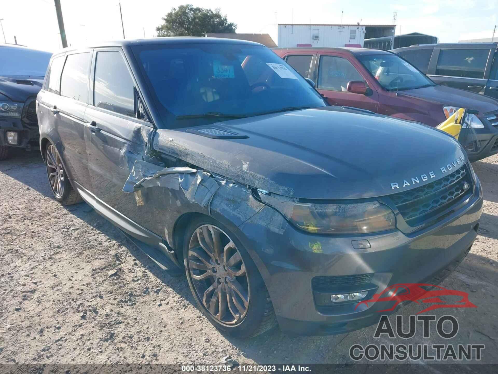 LAND ROVER RANGE ROVER SPORT 2016 - SALWR2EFXGA554197