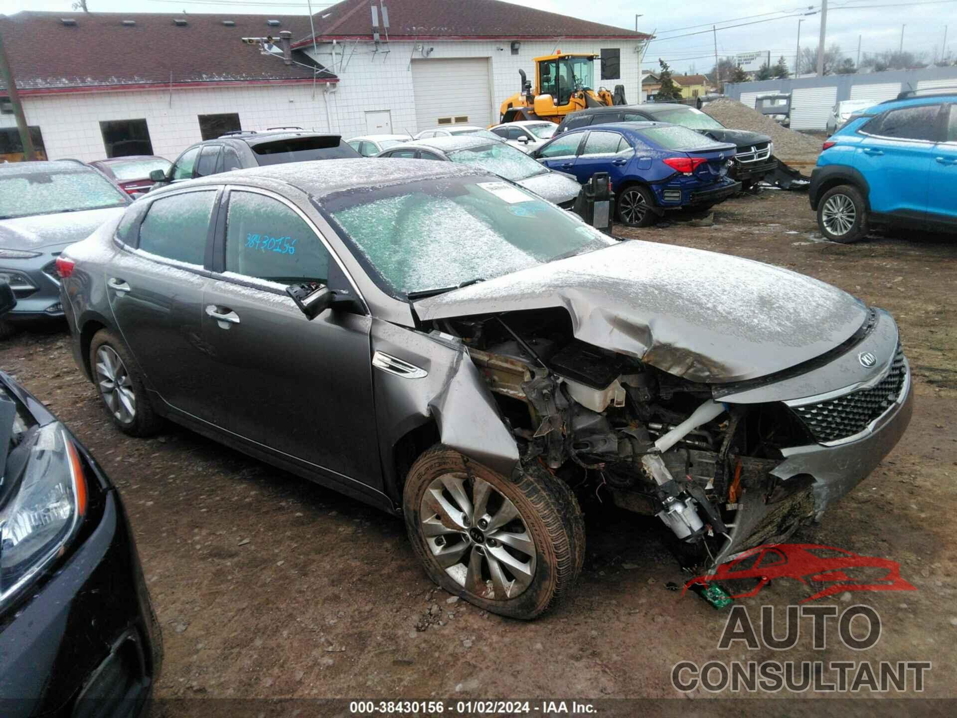 KIA OPTIMA 2016 - 5XXGU4L39GG047567