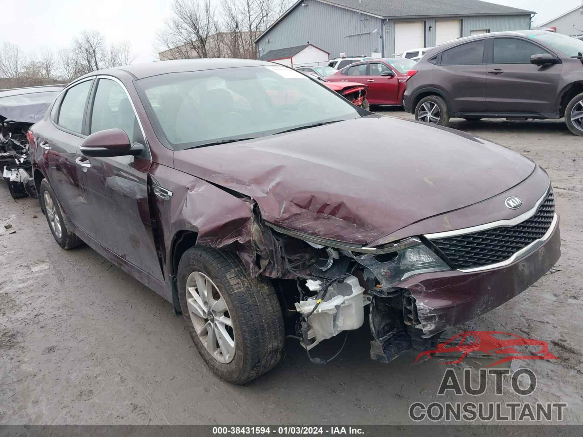 KIA OPTIMA 2016 - 5XXGT4L30GG118156