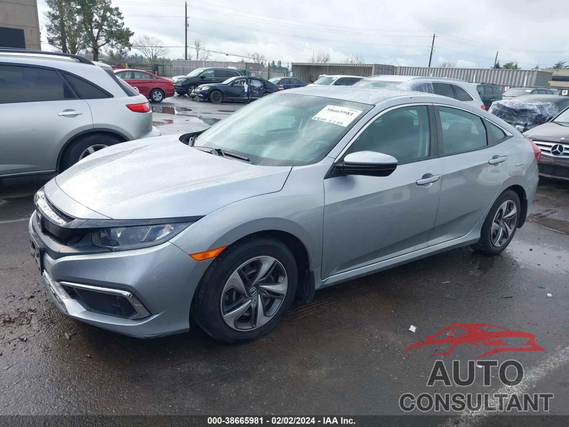 HONDA CIVIC 2020 - 19XFC2F68LE206347