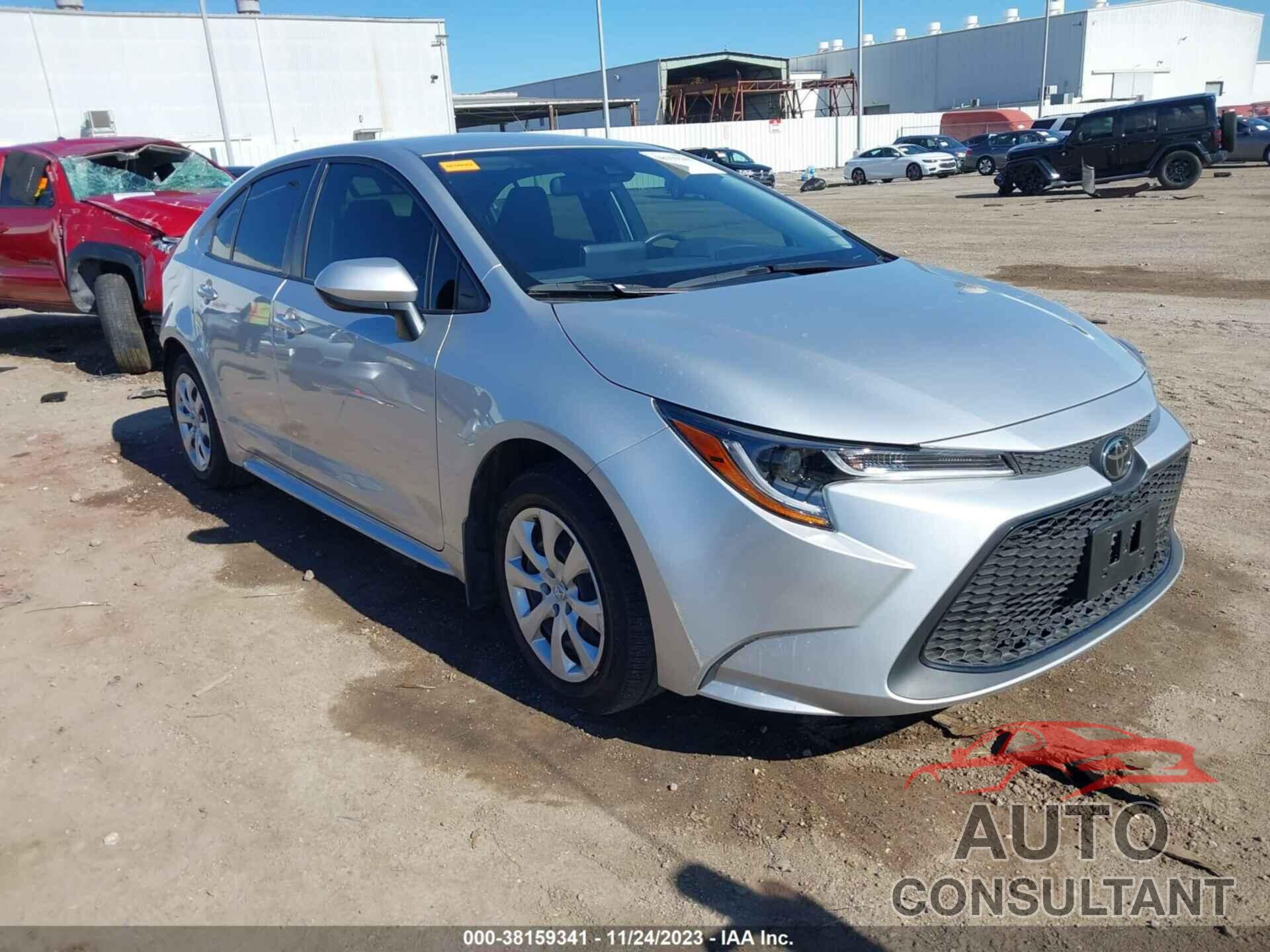TOYOTA COROLLA 2022 - JTDEPMAE6NJ197647