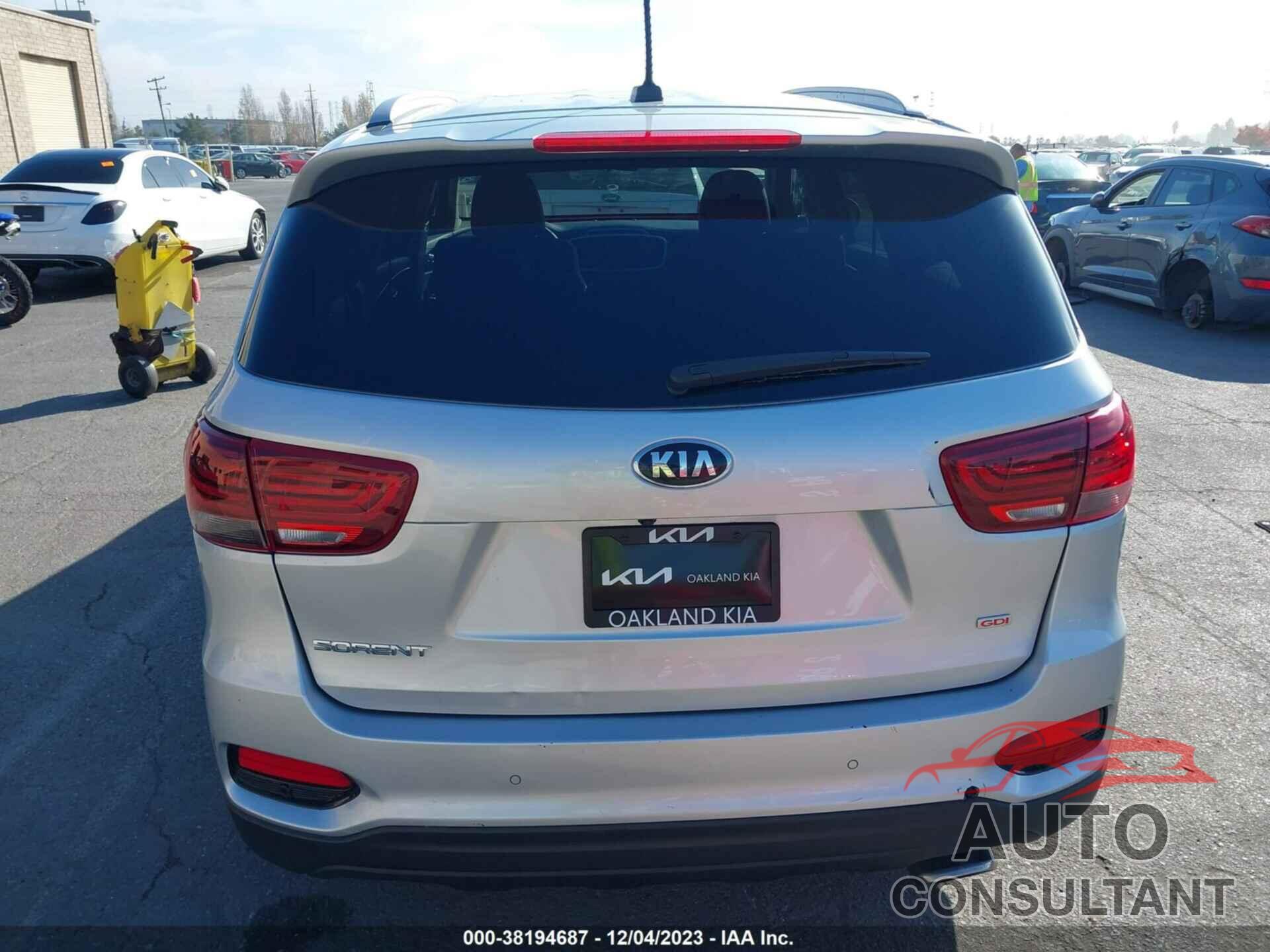 KIA SORENTO 2020 - 5XYPGDA37LG704575