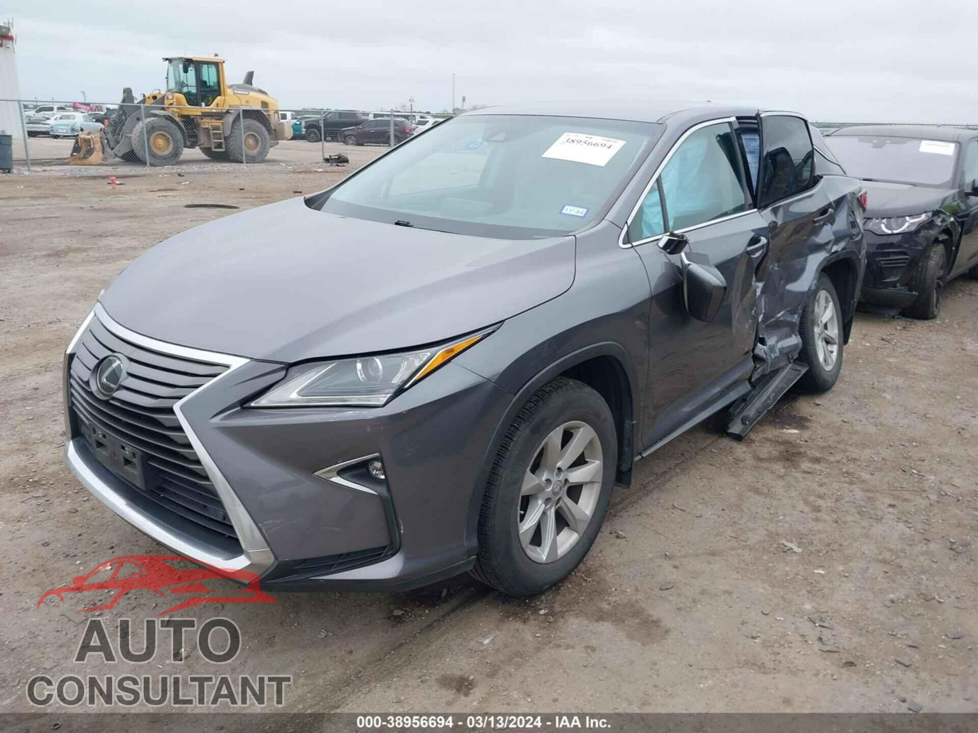 LEXUS RX 2017 - 2T2ZZMCA4HC093062
