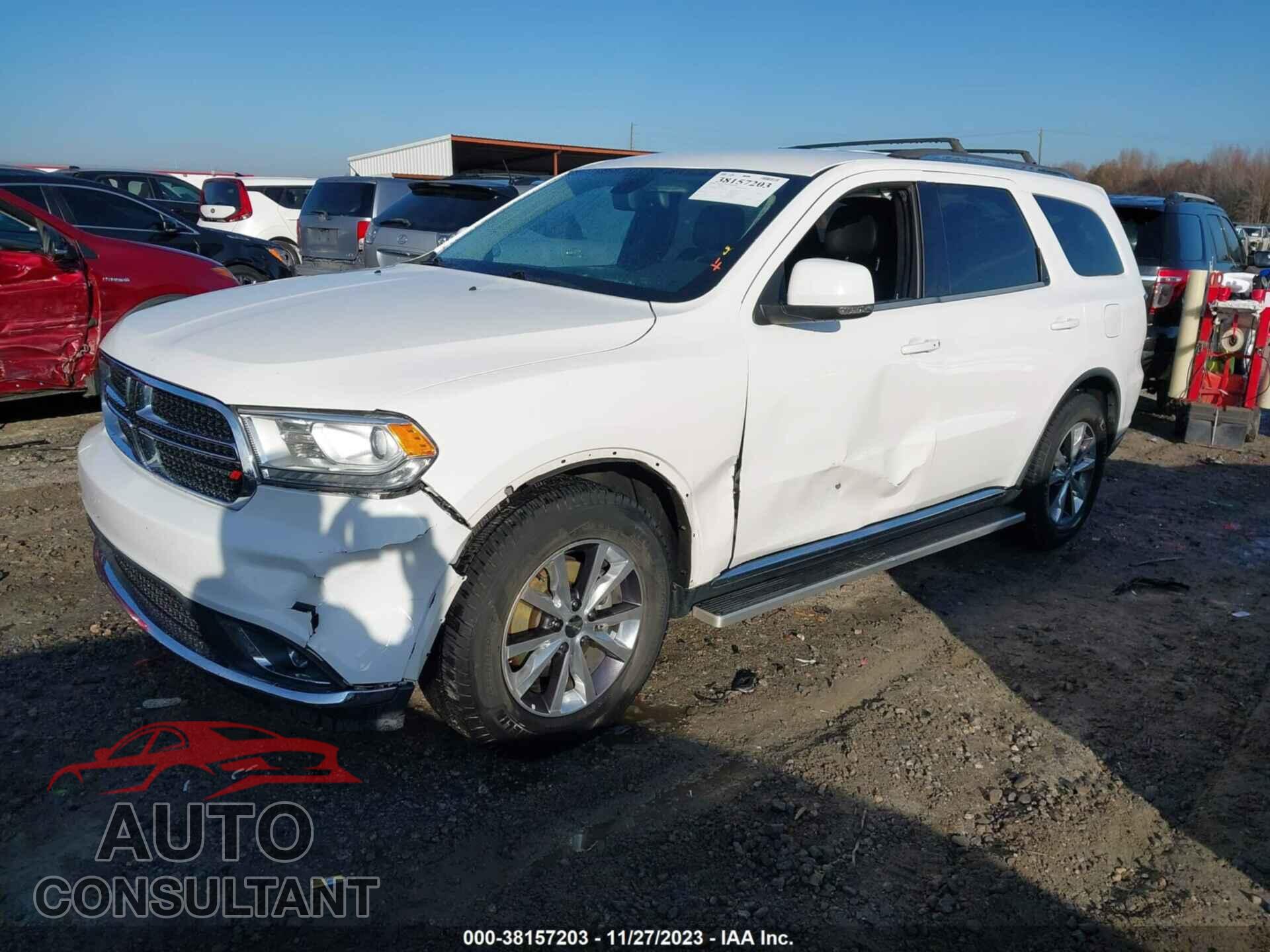 DODGE DURANGO 2016 - 1C4RDHDG1GC322169