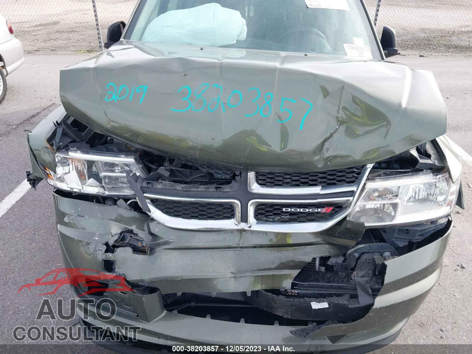 DODGE JOURNEY 2019 - 3C4PDCAB0KT862564