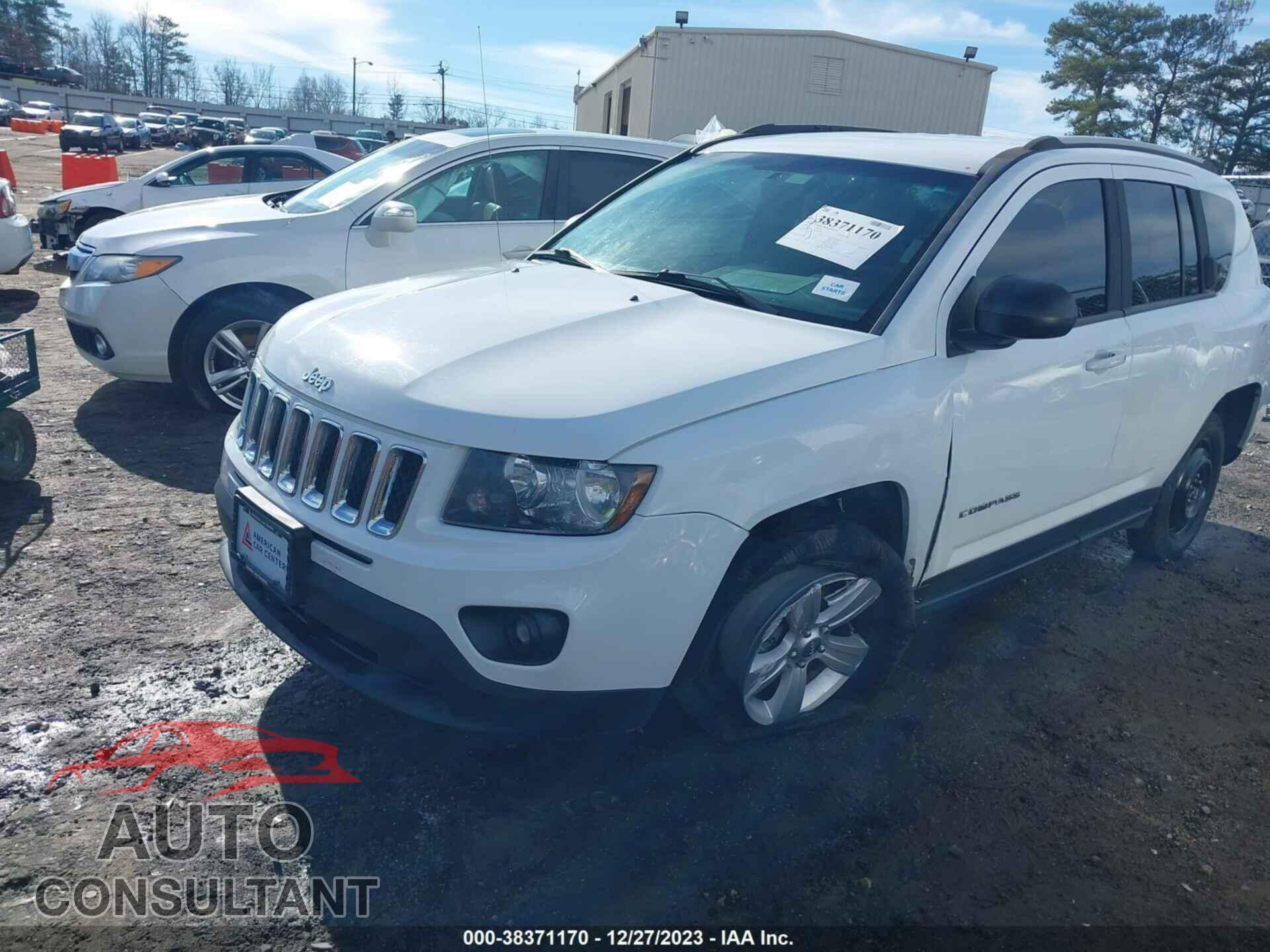 JEEP COMPASS 2016 - 1C4NJCBA7GD512674