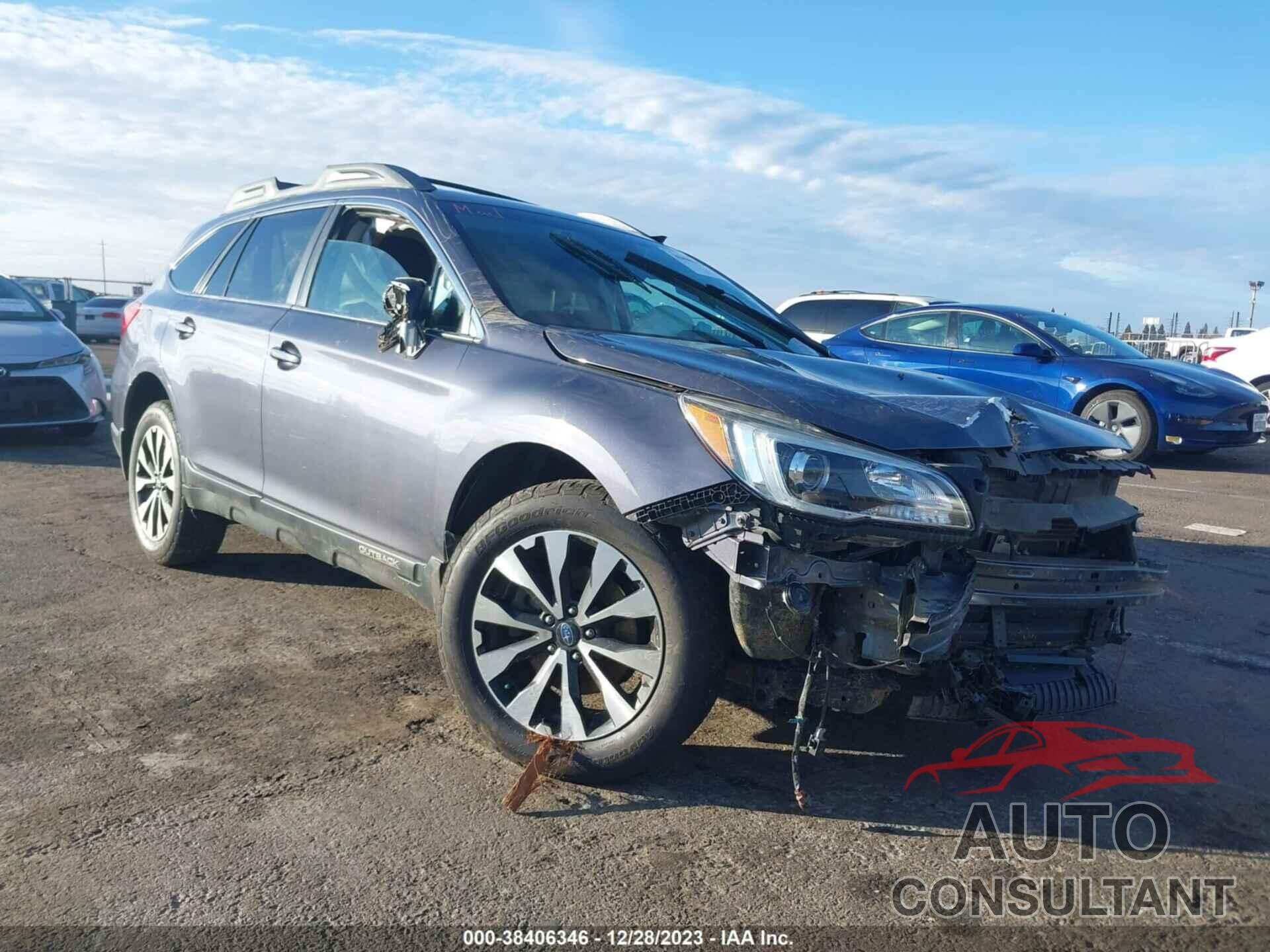 SUBARU OUTBACK 2016 - 4S4BSANC7G3257950