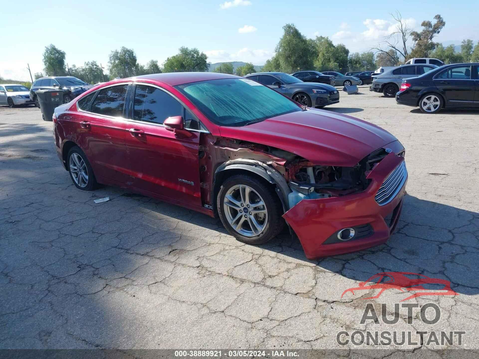 FORD FUSION HYBRID 2016 - 3FA6P0LU1GR385377