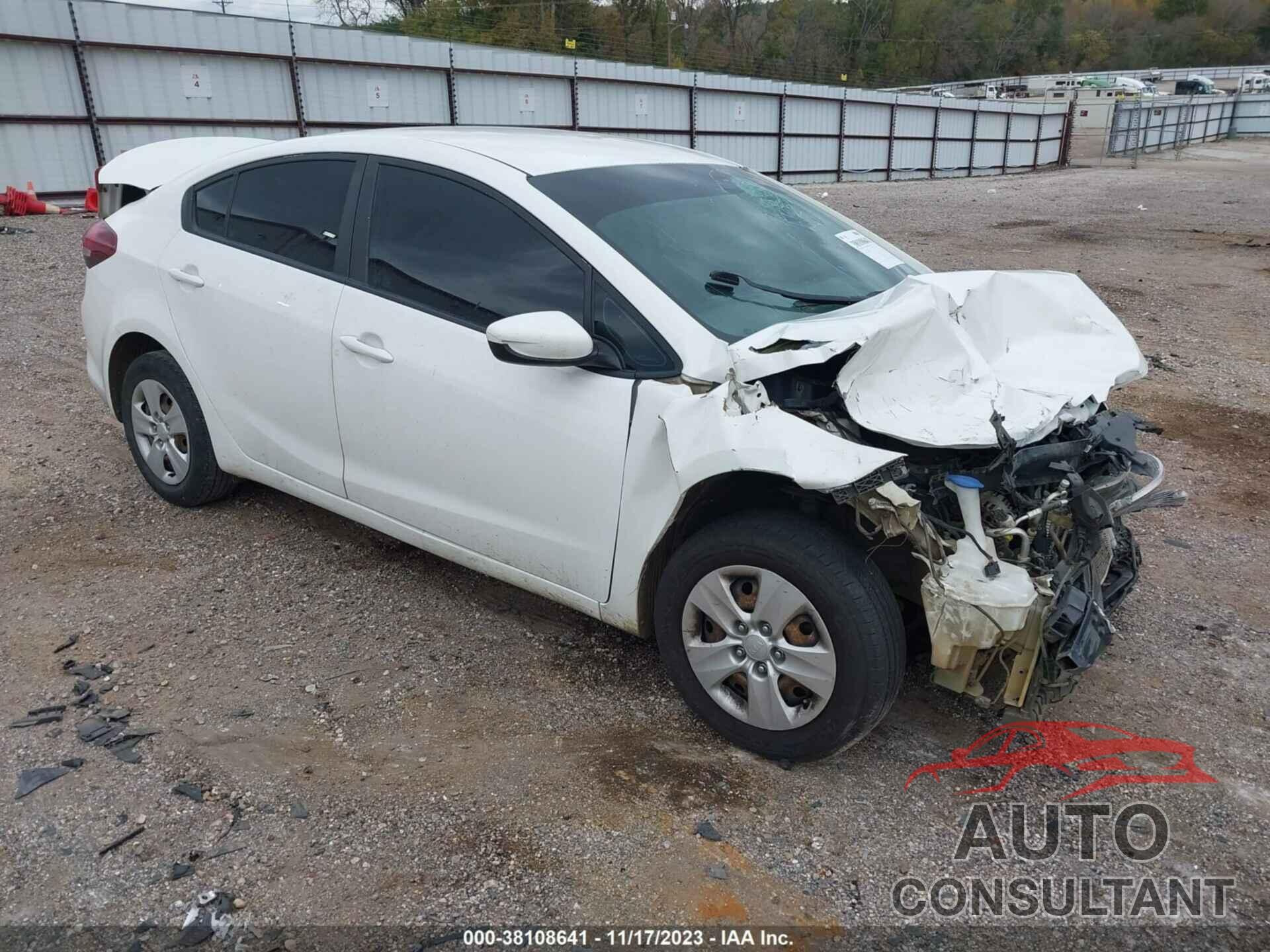 KIA FORTE 2017 - 3KPFK4A7XHE065884