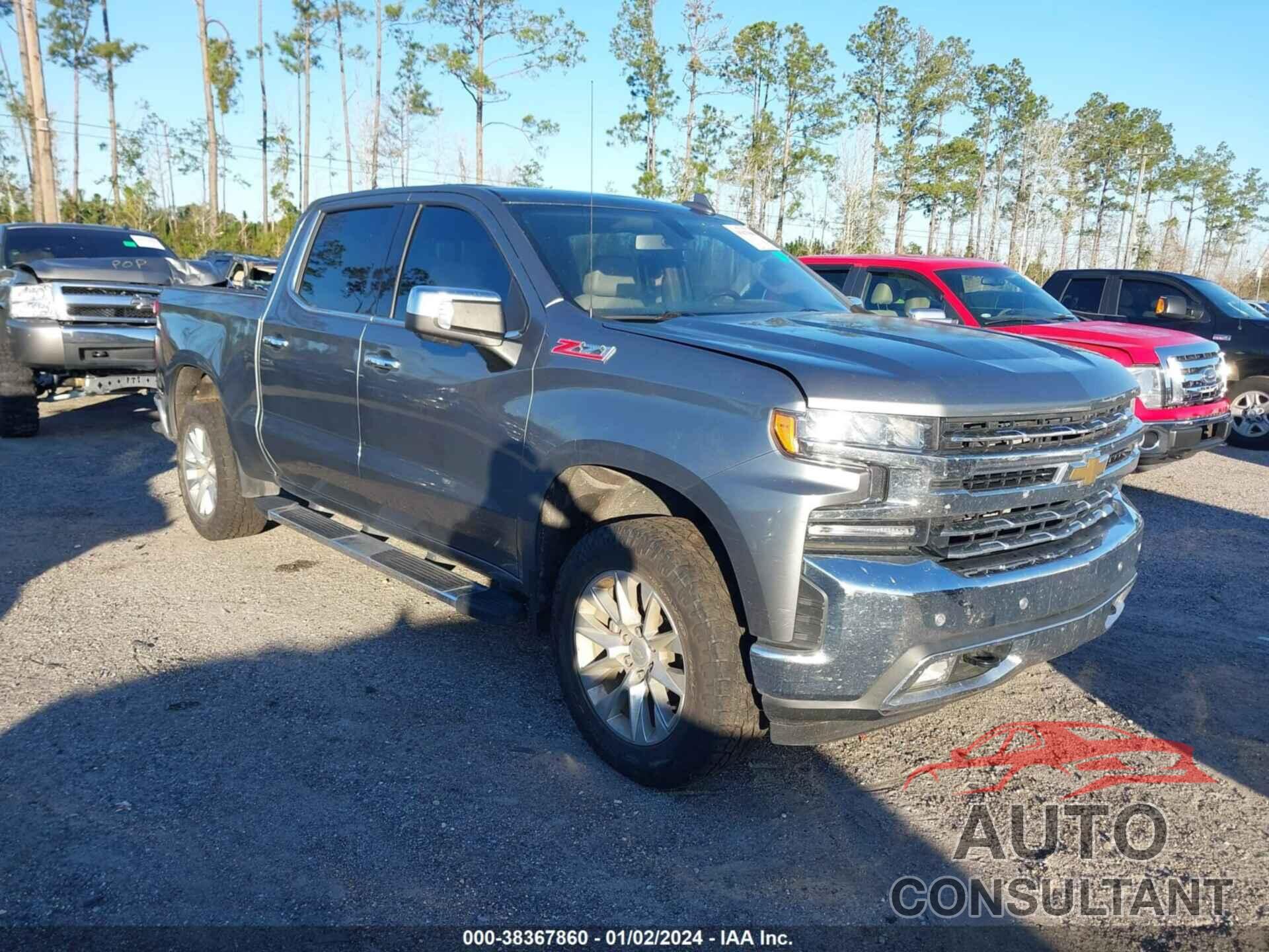 CHEVROLET SILVERADO 1500 2019 - 1GCUYGED3KZ194732