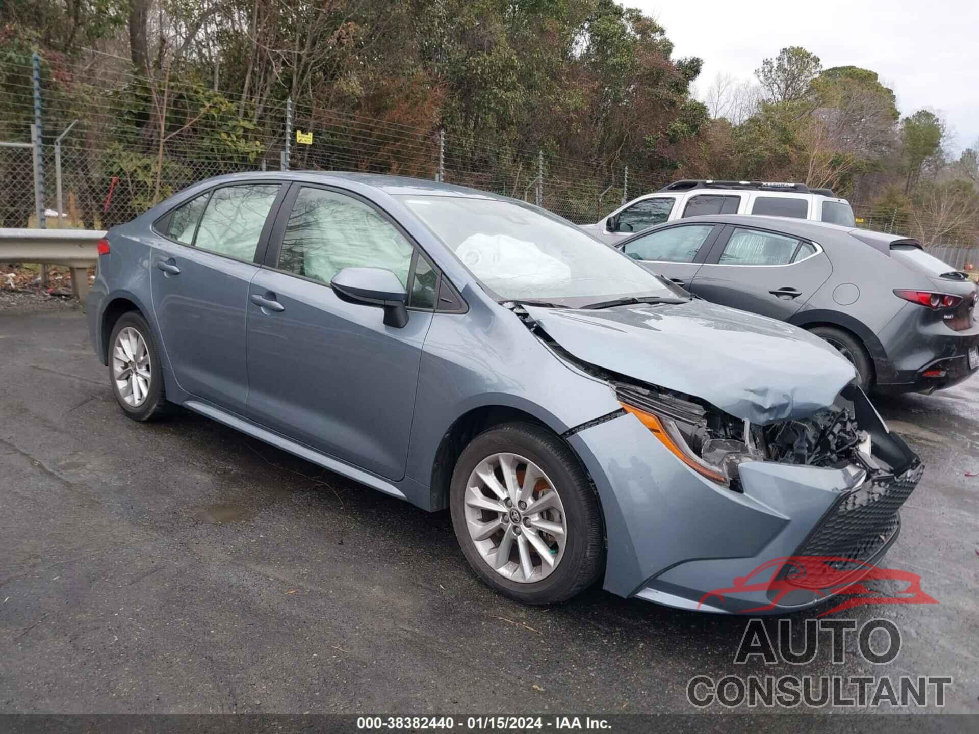 TOYOTA COROLLA 2021 - JTDVPMAE5MJ128186