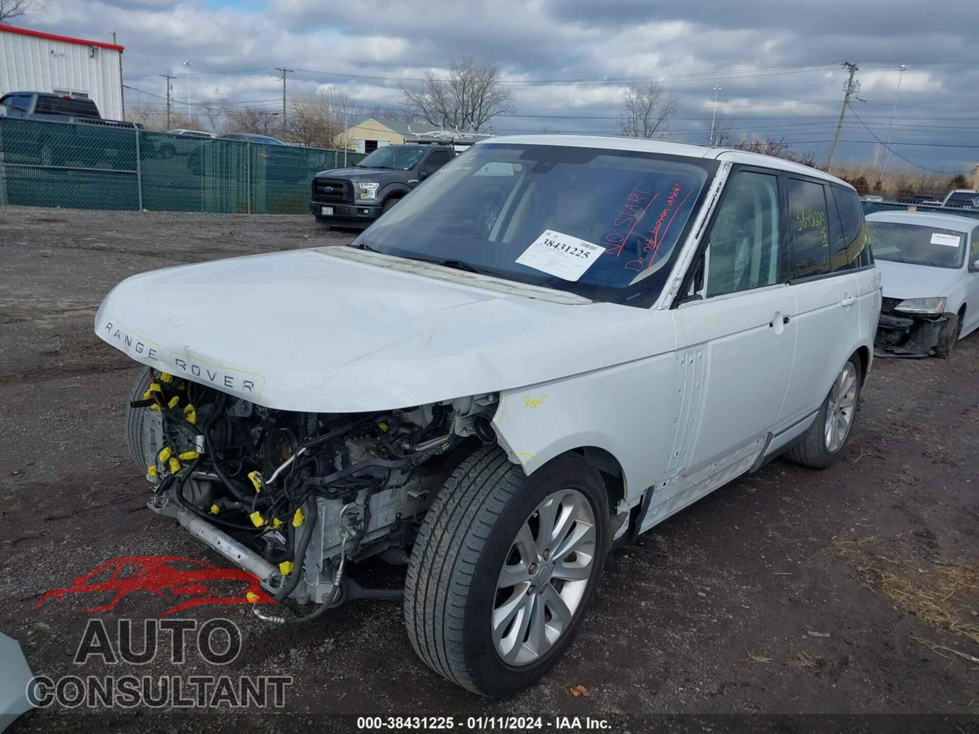 LAND ROVER RANGE ROVER 2016 - SALGS2VF6GA278139