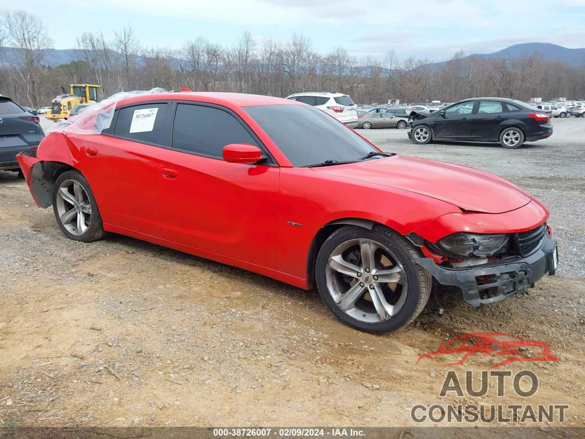 DODGE CHARGER 2018 - 2C3CDXCT9JH265291