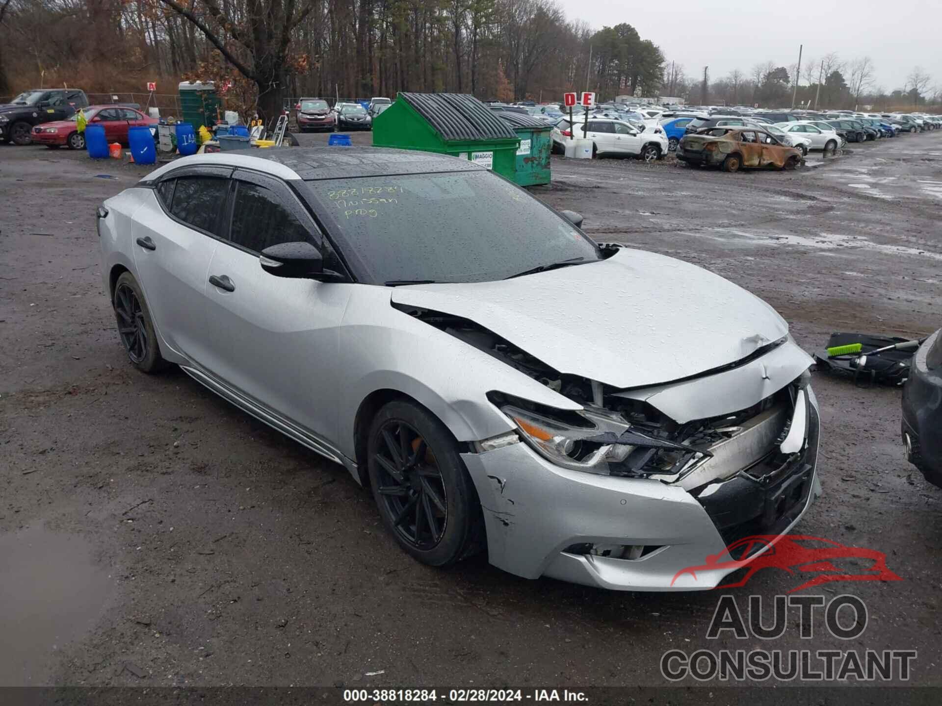 NISSAN MAXIMA 2017 - 1N4AA6AP1HC424898